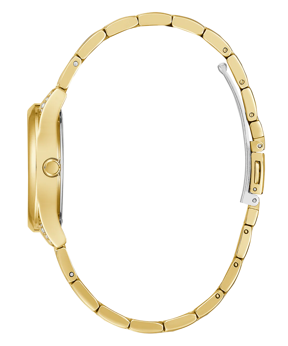 GUESS Ladies Gold Tone Day/Date Watch - Image 4