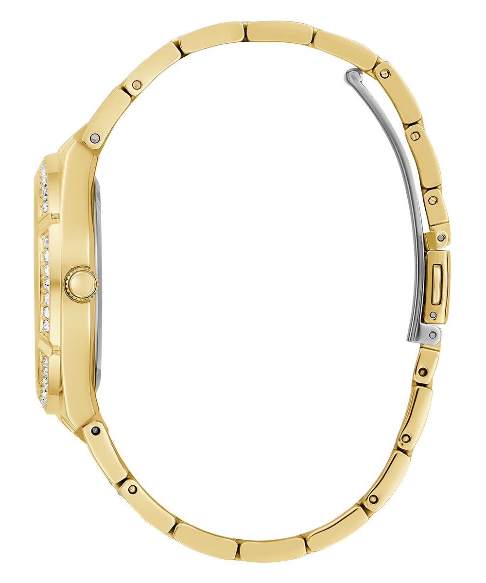 GUESS Ladies Gold Tone Multi-function Watch - Image 4