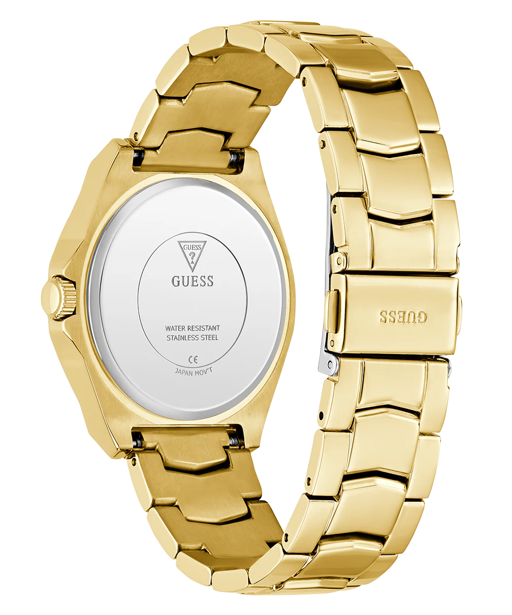 GUESS Ladies Gold Tone Multi-function Watch - Image 7