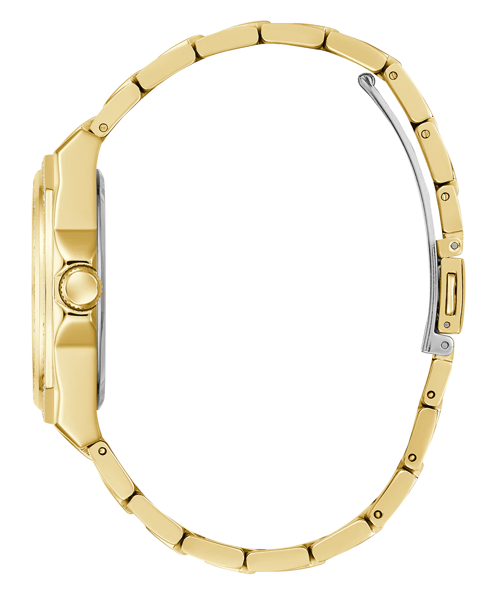 GUESS Ladies Gold Tone Multi-function Watch - Image 8