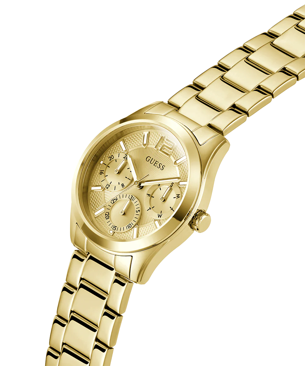 GUESS Ladies Gold Tone Multi-function Watch - Image 2