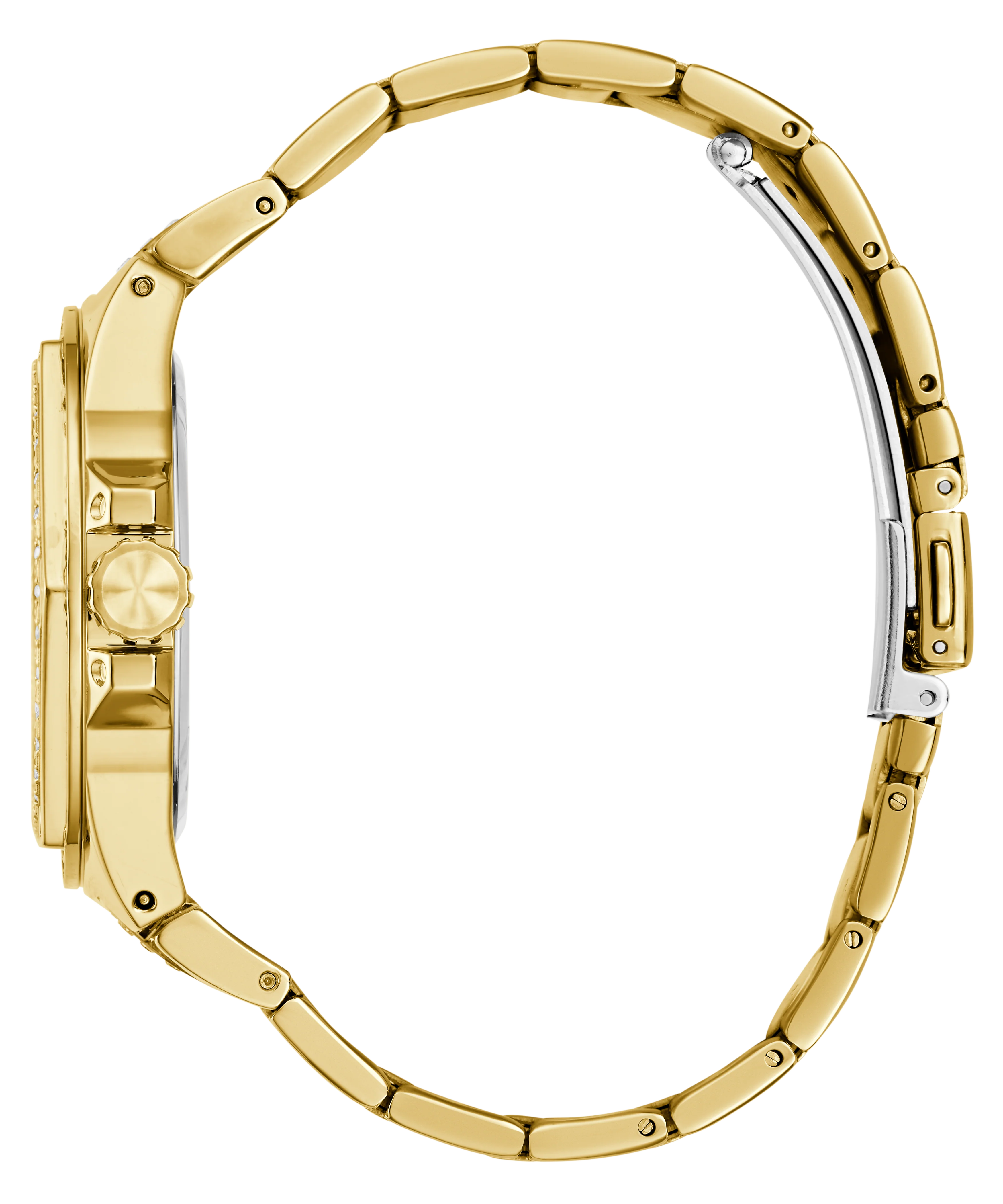 GUESS Ladies Gold Tone Multi-function Watch - Image 7