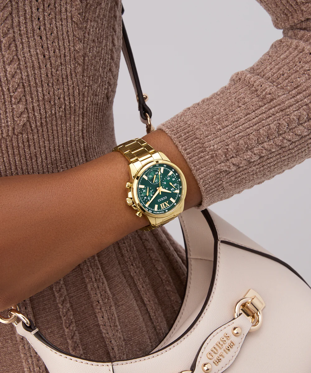 GUESS Ladies Gold Tone Multi-function Watch - Image 2