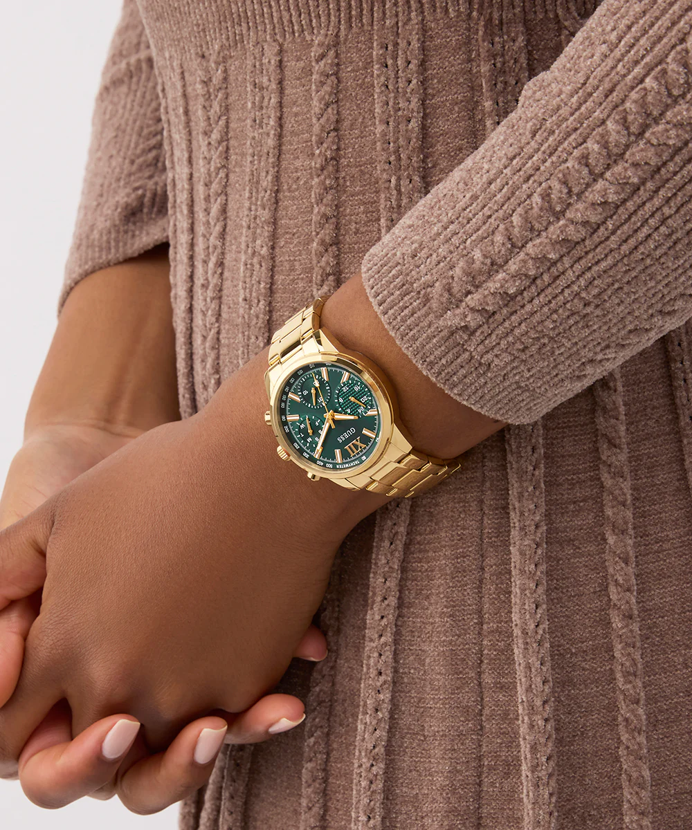 GUESS Ladies Gold Tone Multi-function Watch - Image 5