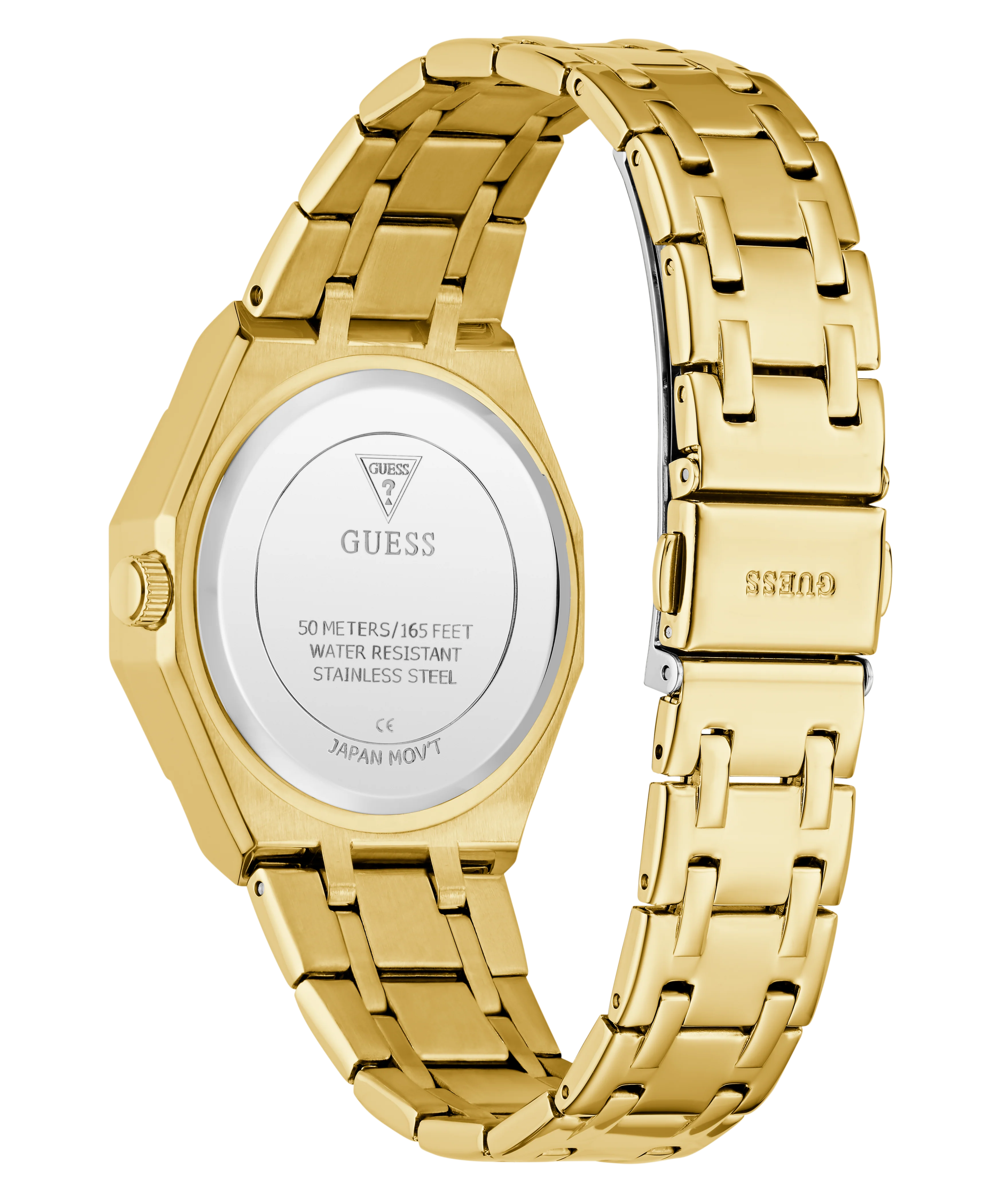GUESS Ladies Gold Tone Multi-function Watch - Image 8