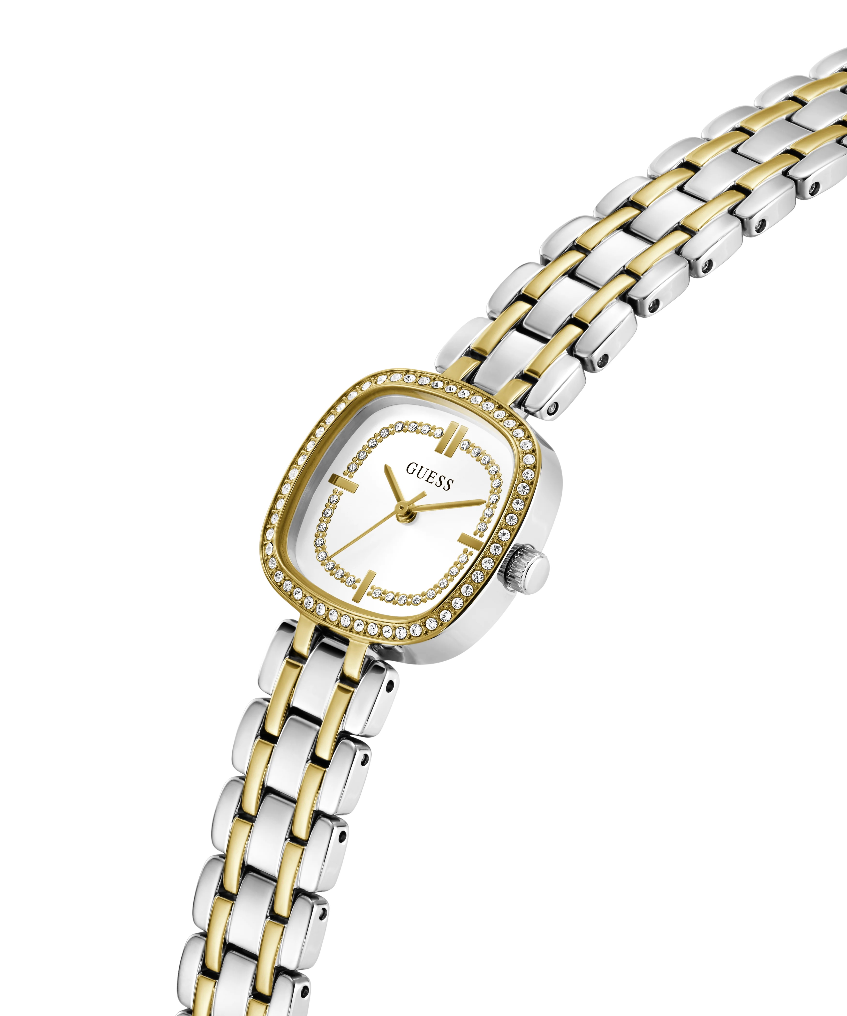 GUESS Ladies Hazel 2-Tone Analog Watch - Image 3