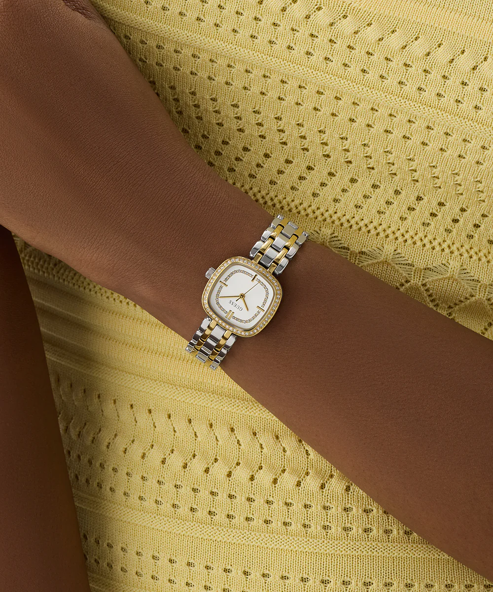 GUESS Ladies Hazel 2-Tone Analog Watch - Image 4