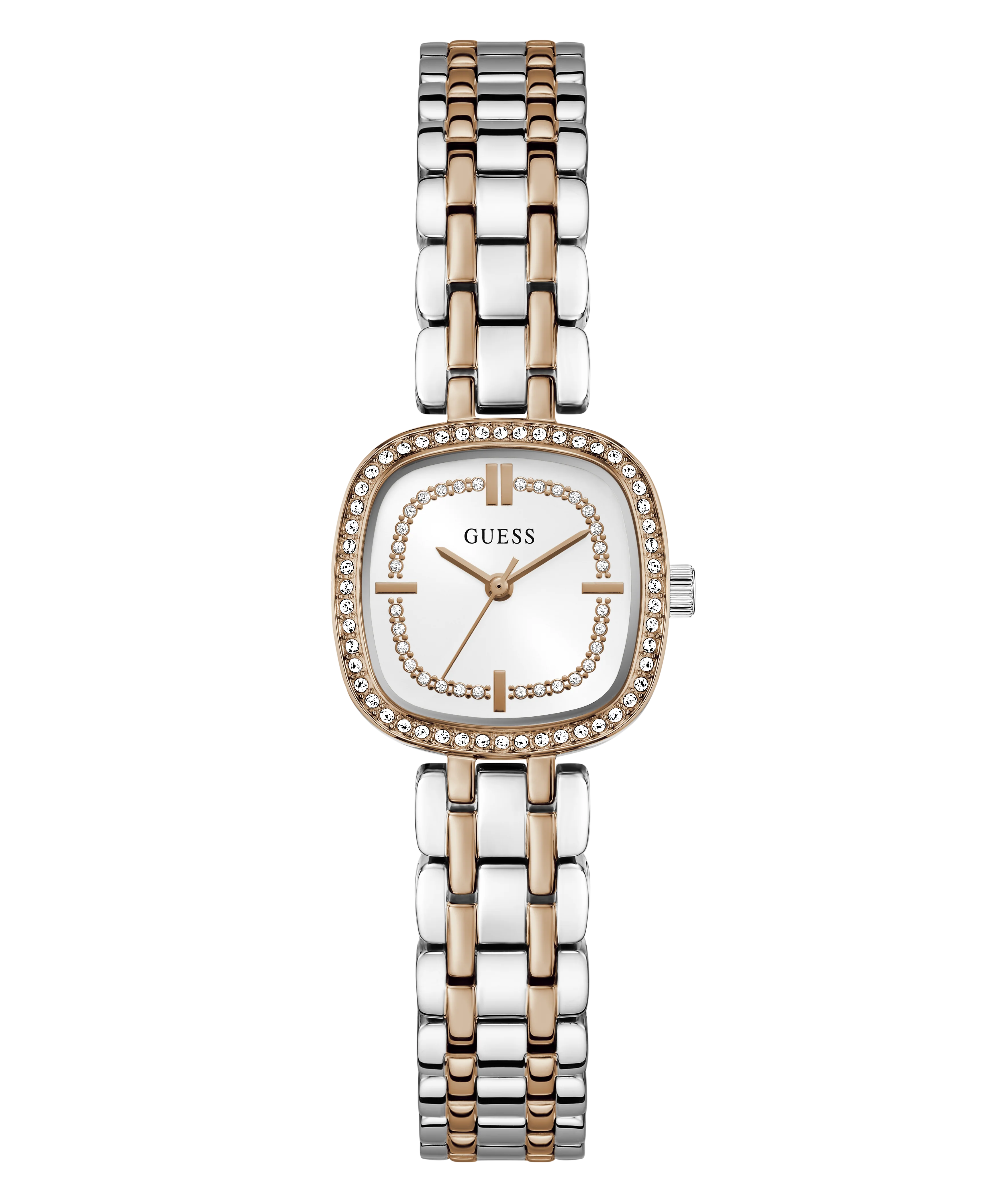 GUESS Ladies Hazel 2-Tone Analog Watch - Image 4