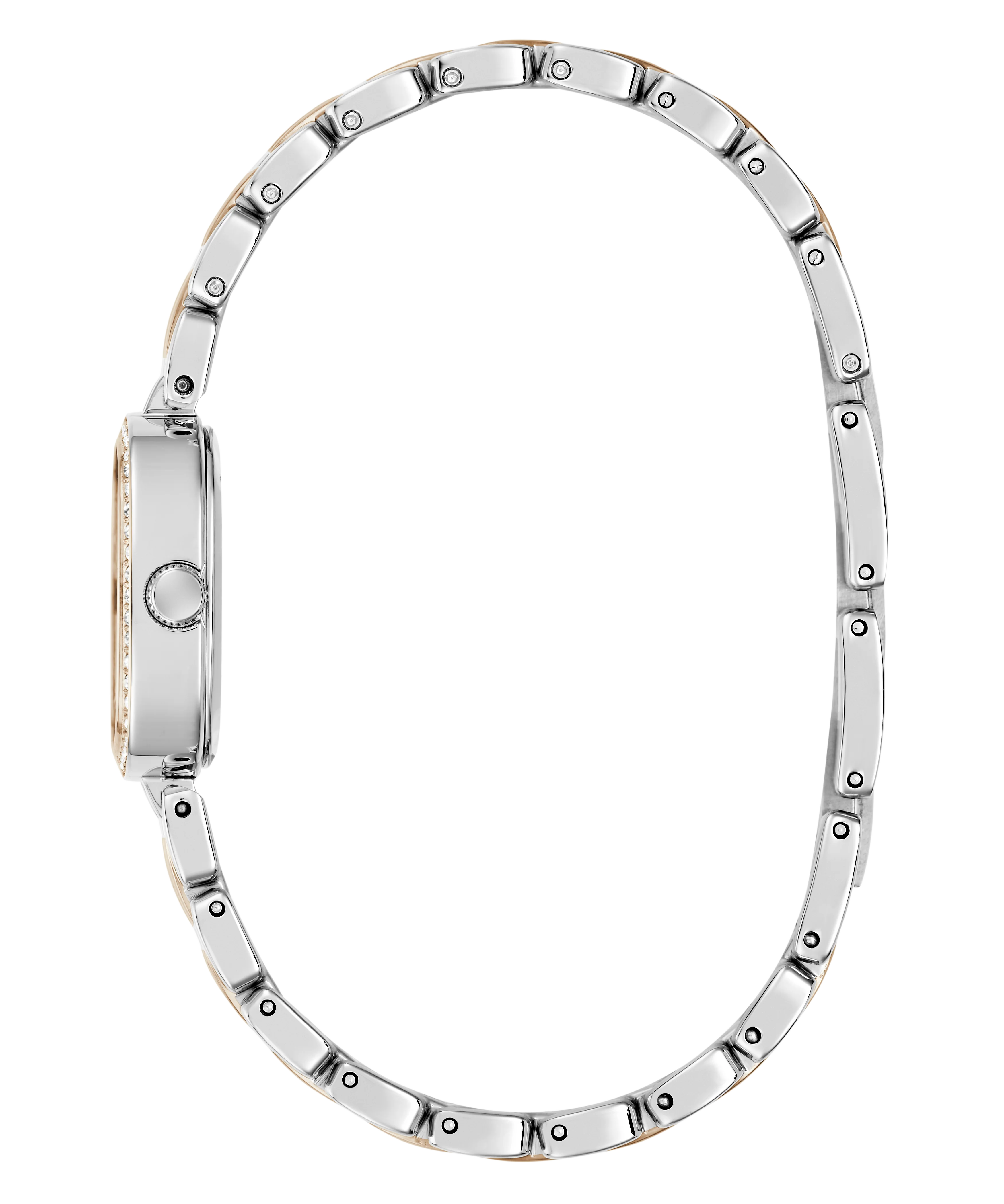 GUESS Ladies Hazel 2-Tone Analog Watch - Image 8