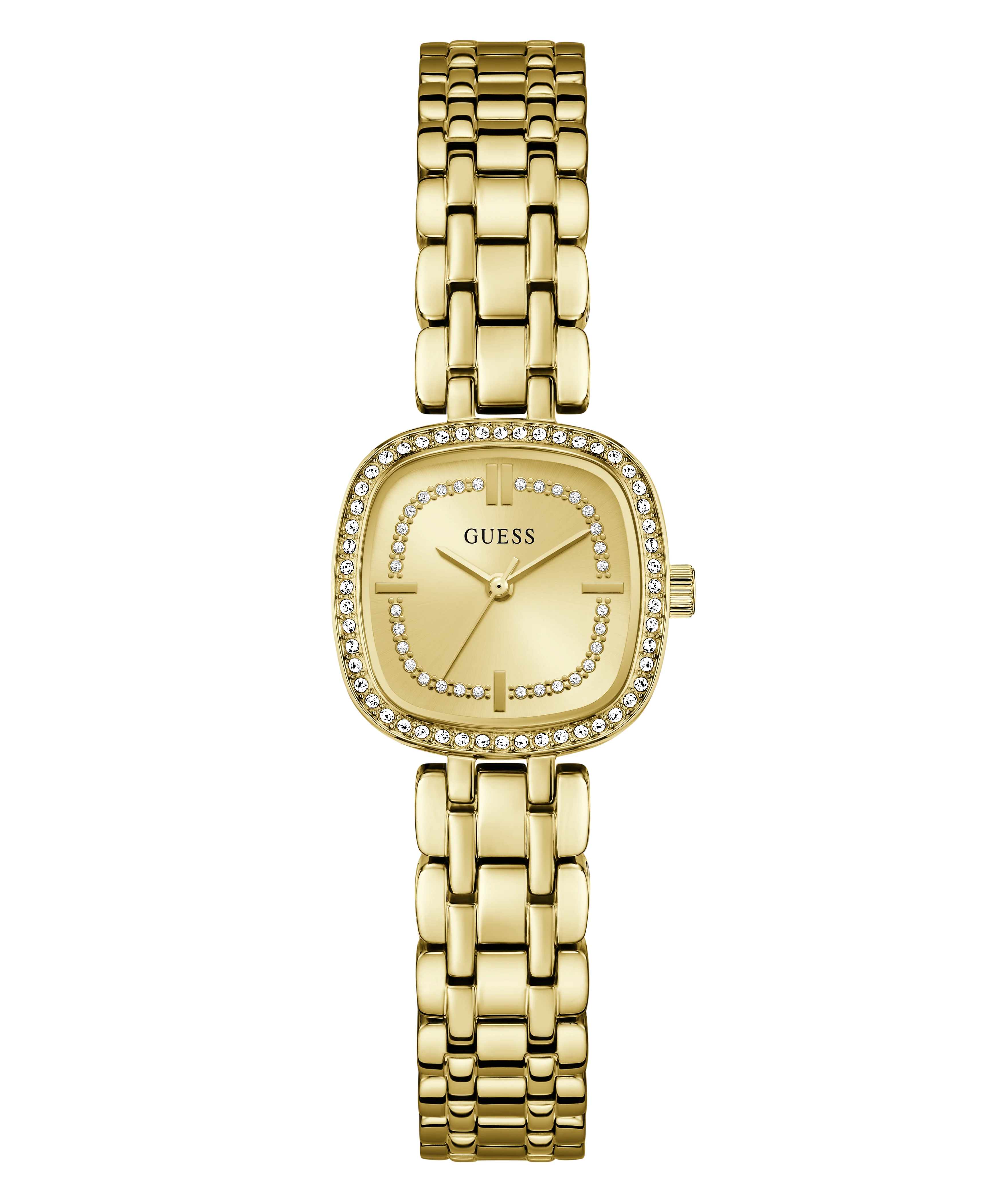 GUESS Ladies Hazel Gold Tone Analog Watch - Image 4