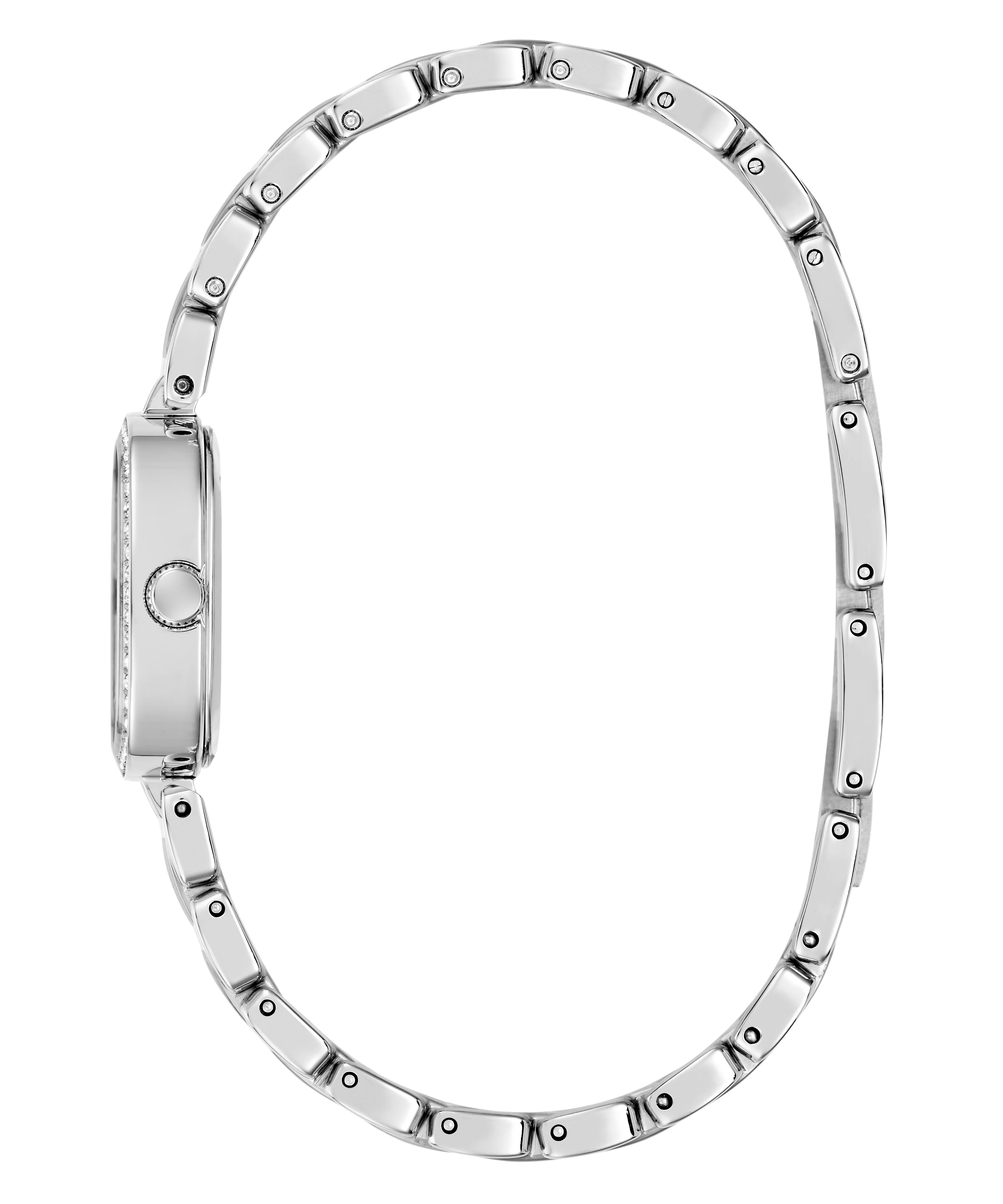 GUESS Ladies Hazel Silver Tone Analog Watch - Image 8