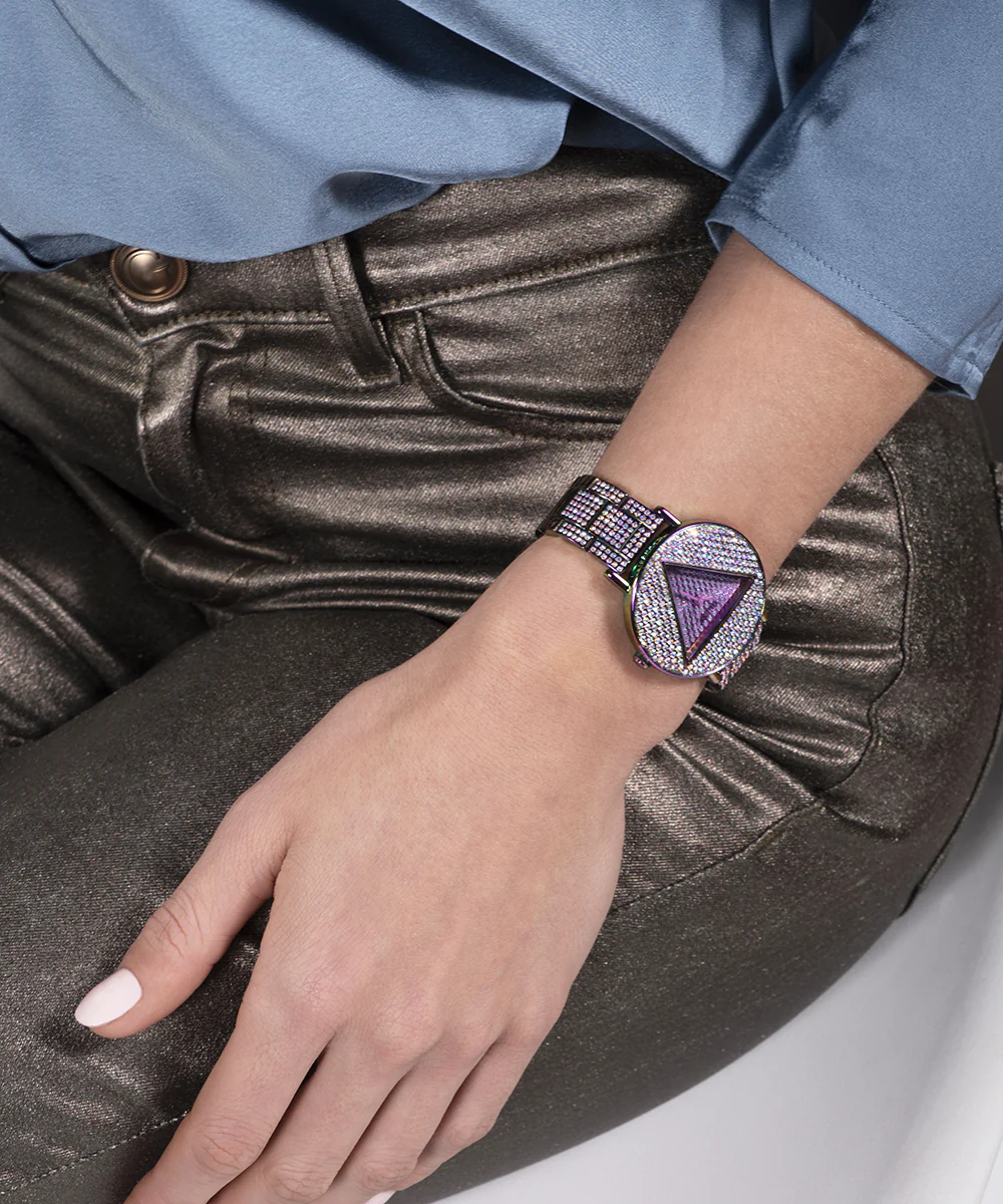 GUESS Ladies Iridescent Analog Watch - Image 4
