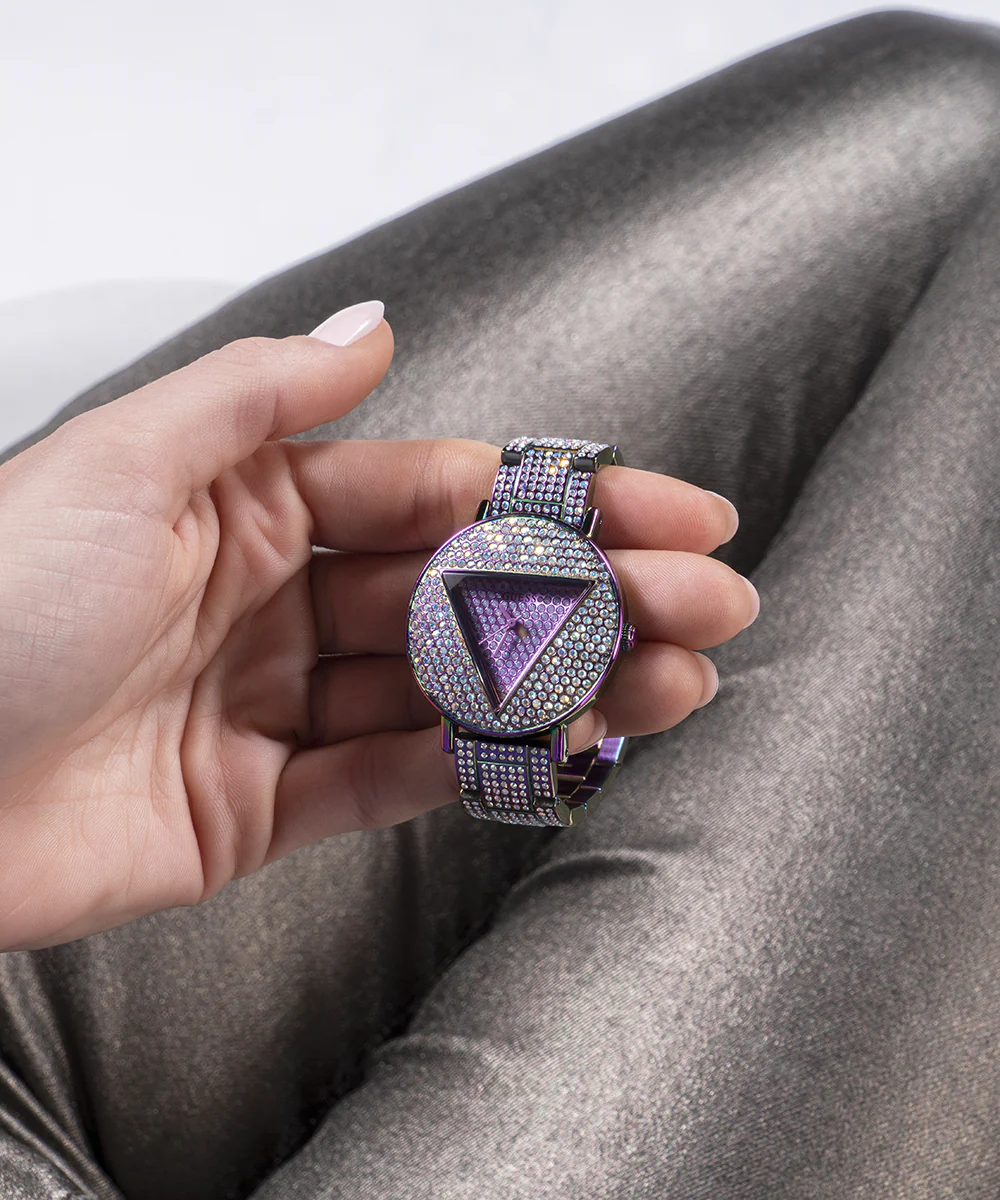 GUESS Ladies Iridescent Analog Watch - Image 5