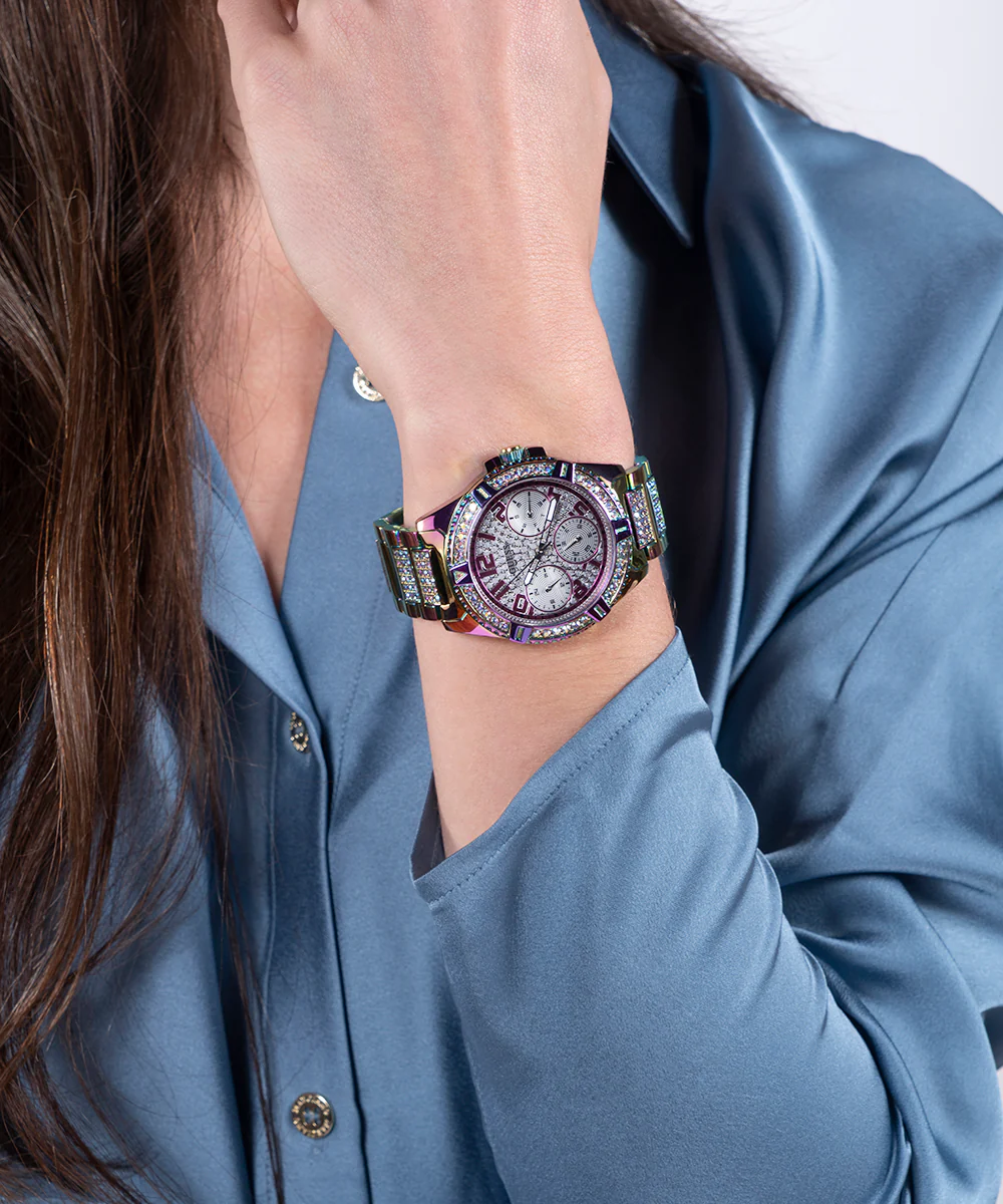 GUESS Ladies Iridescent Multi-function Watch - Image 3