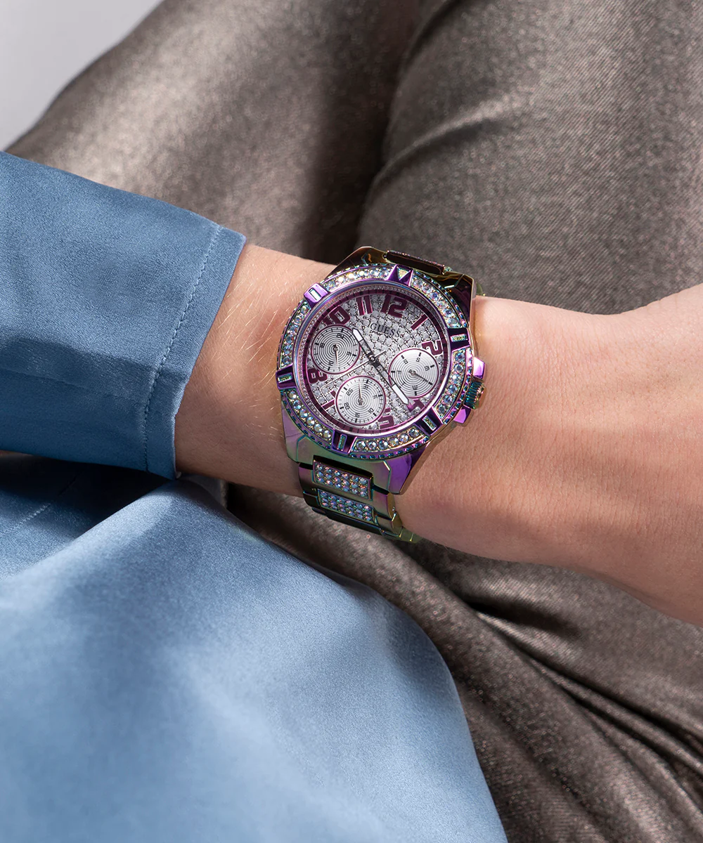 GUESS Ladies Iridescent Multi-function Watch - Image 5