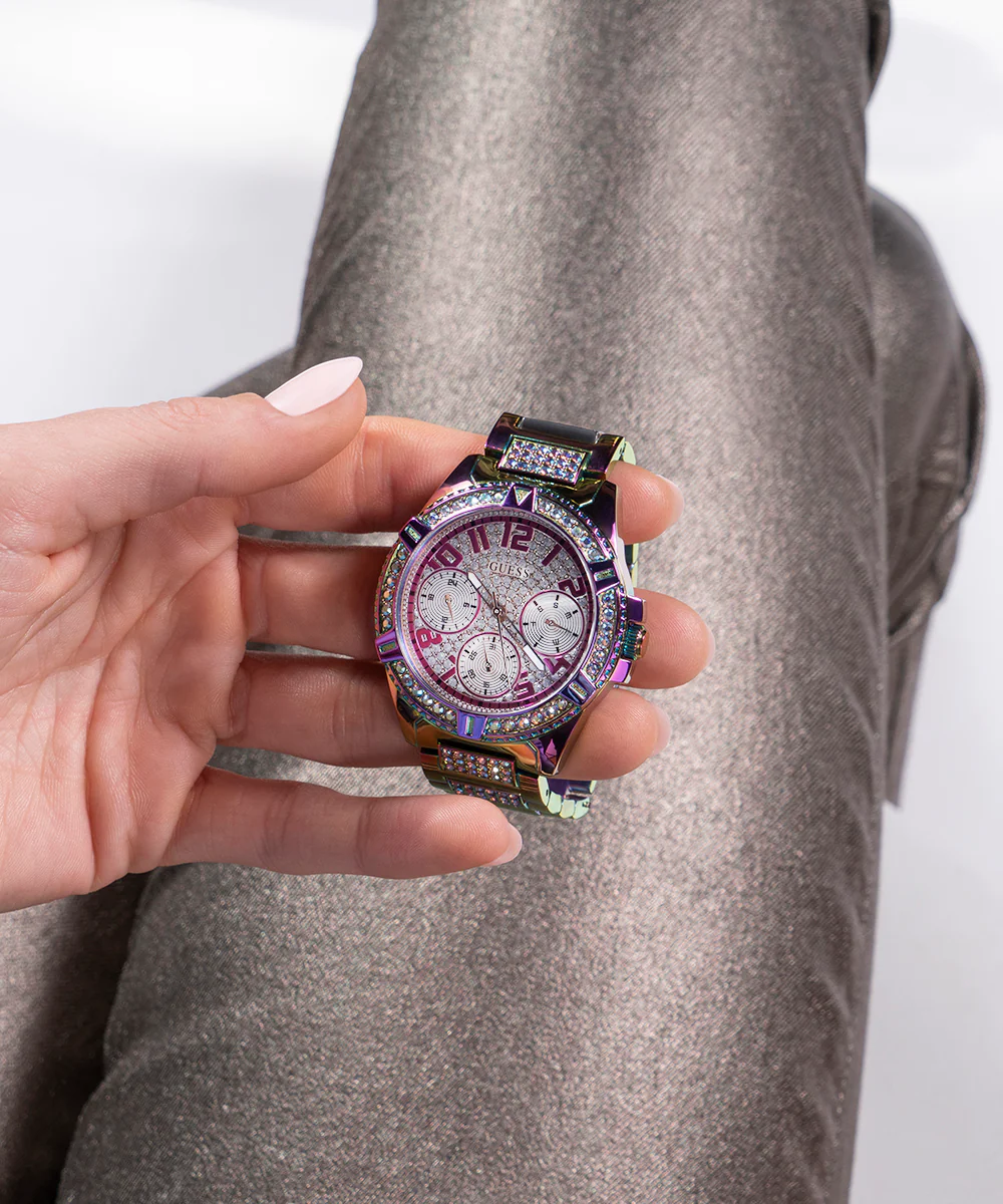 GUESS Ladies Iridescent Multi-function Watch - Image 6