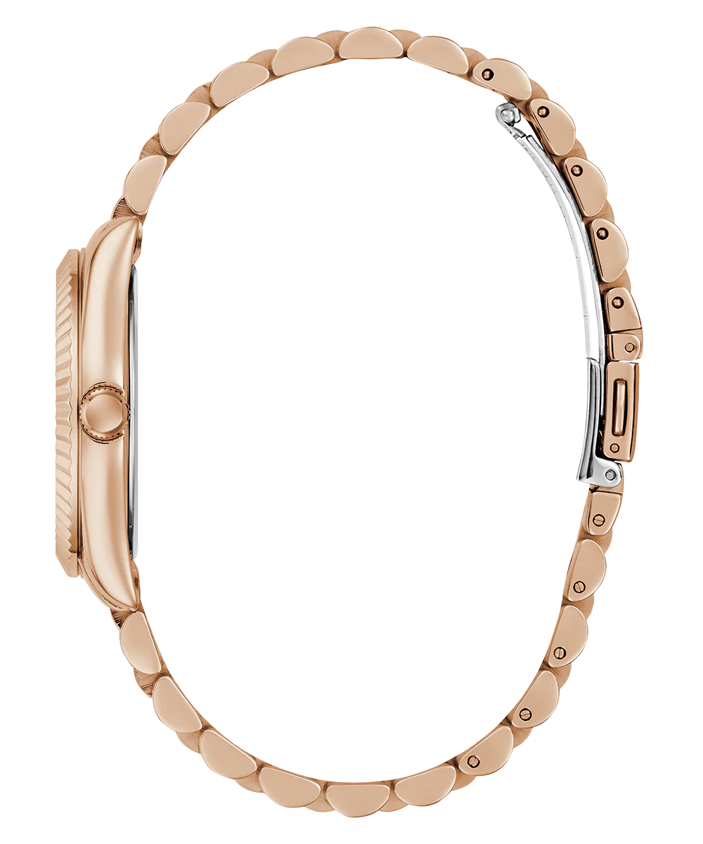 GUESS Ladies Jada Rose Gold Tone Multi-function Date Watch - Image 8
