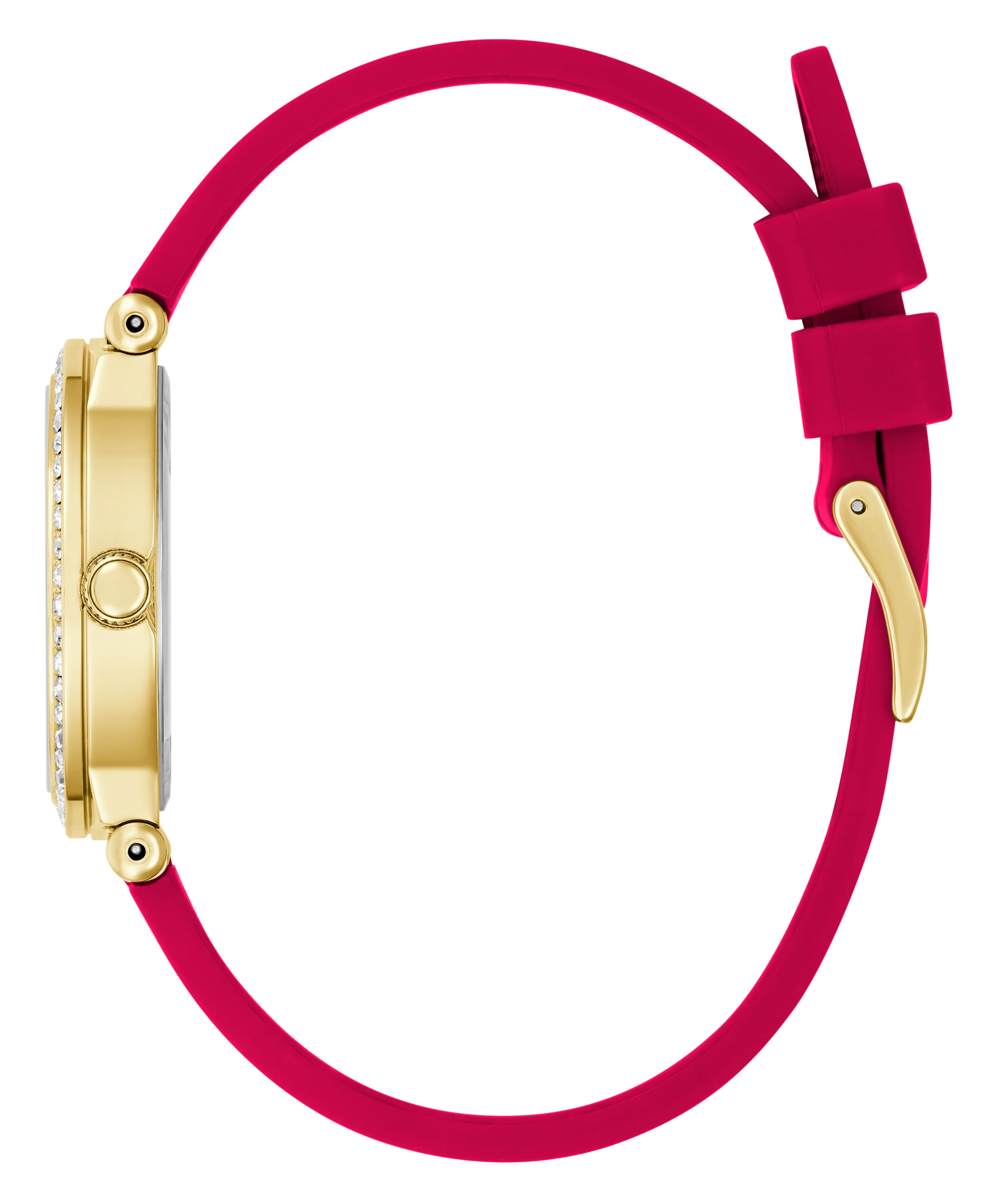 GUESS Ladies Limited Edition Lunar New Year Red Gold Tone Analog Watch - Image 9