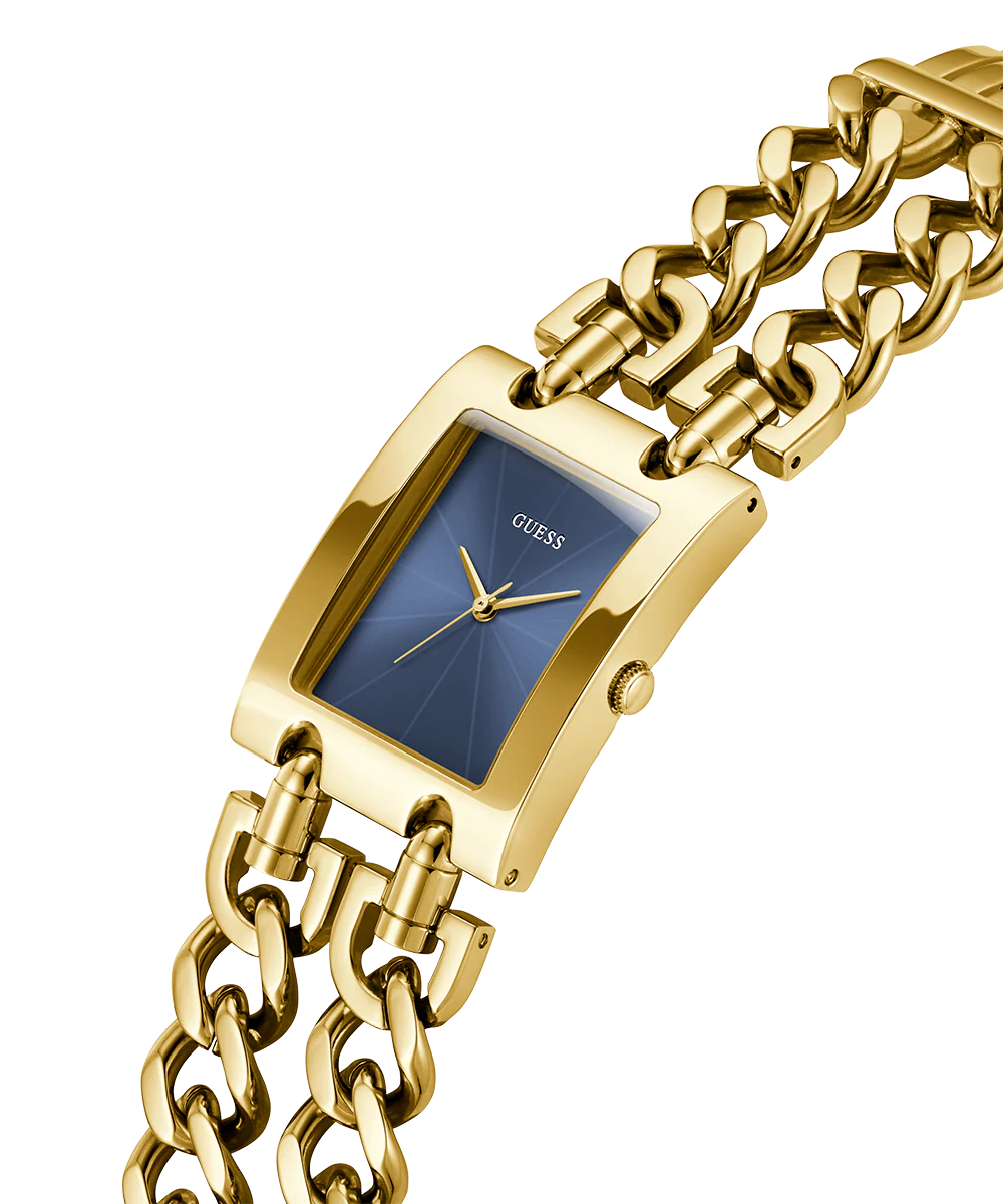 GUESS Ladies Mod Heavy Metal Gold Tone Analog Watch - Image 2