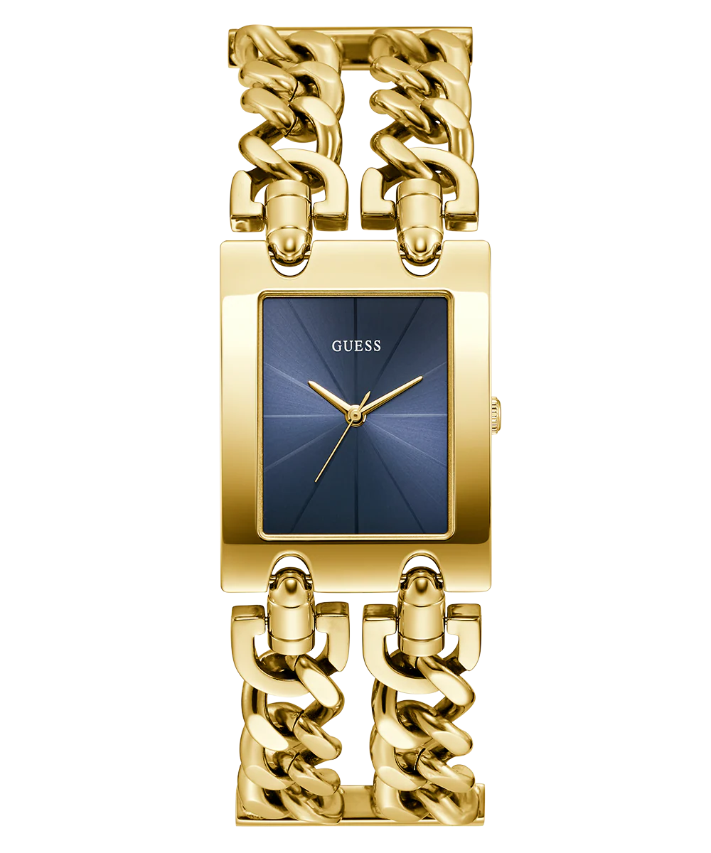 GUESS Ladies Mod Heavy Metal Gold Tone Analog Watch - Image 4