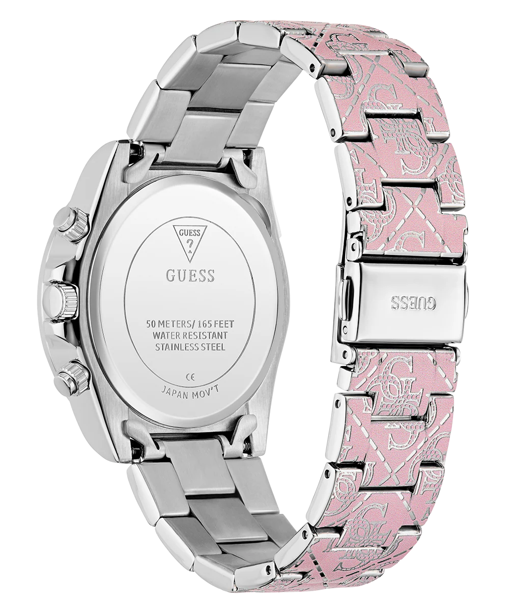 GUESS Ladies Pink Multi-function Watch - Image 8