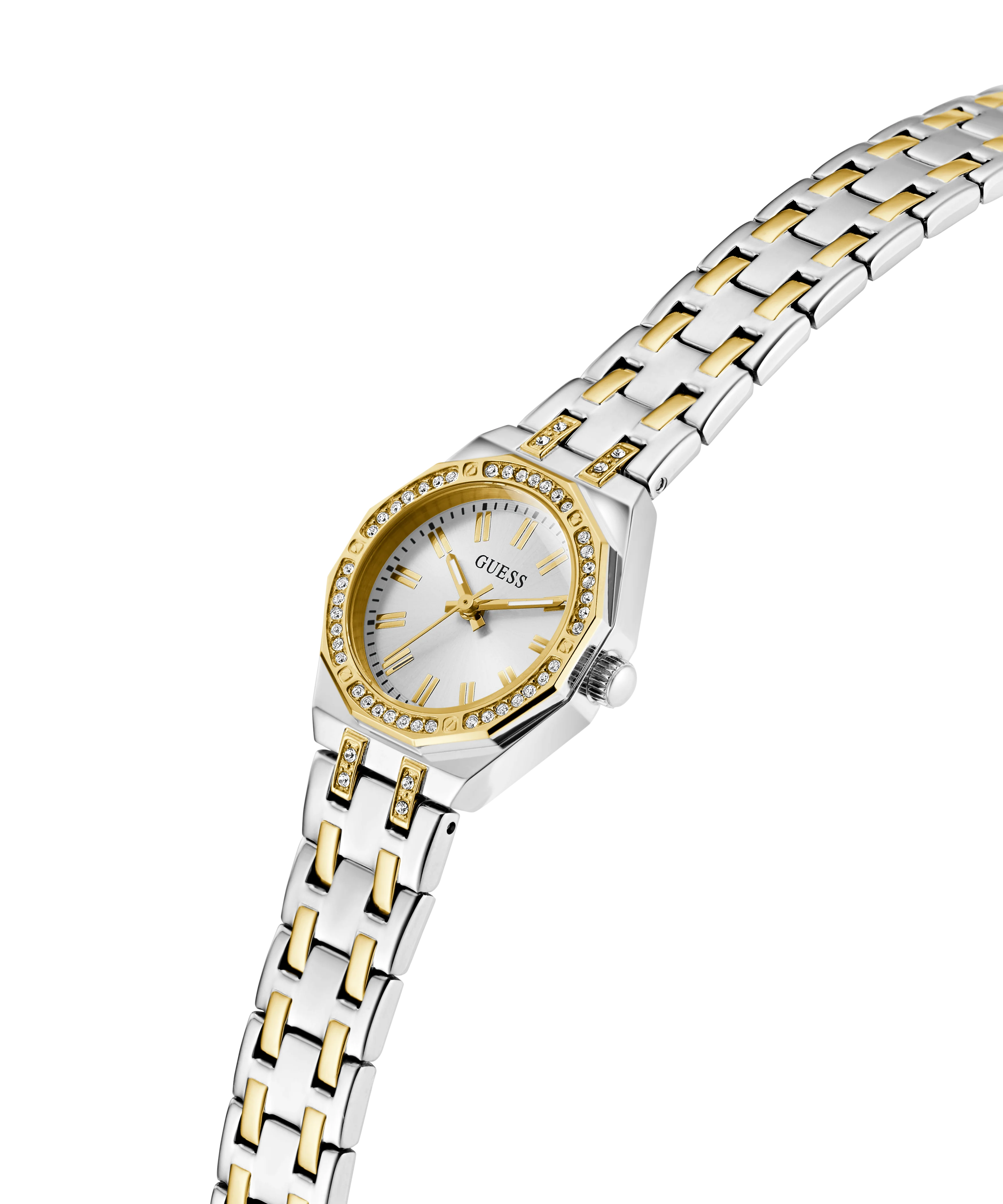 GUESS Ladies Pixie 2-Tone Analog Watch - Image 2