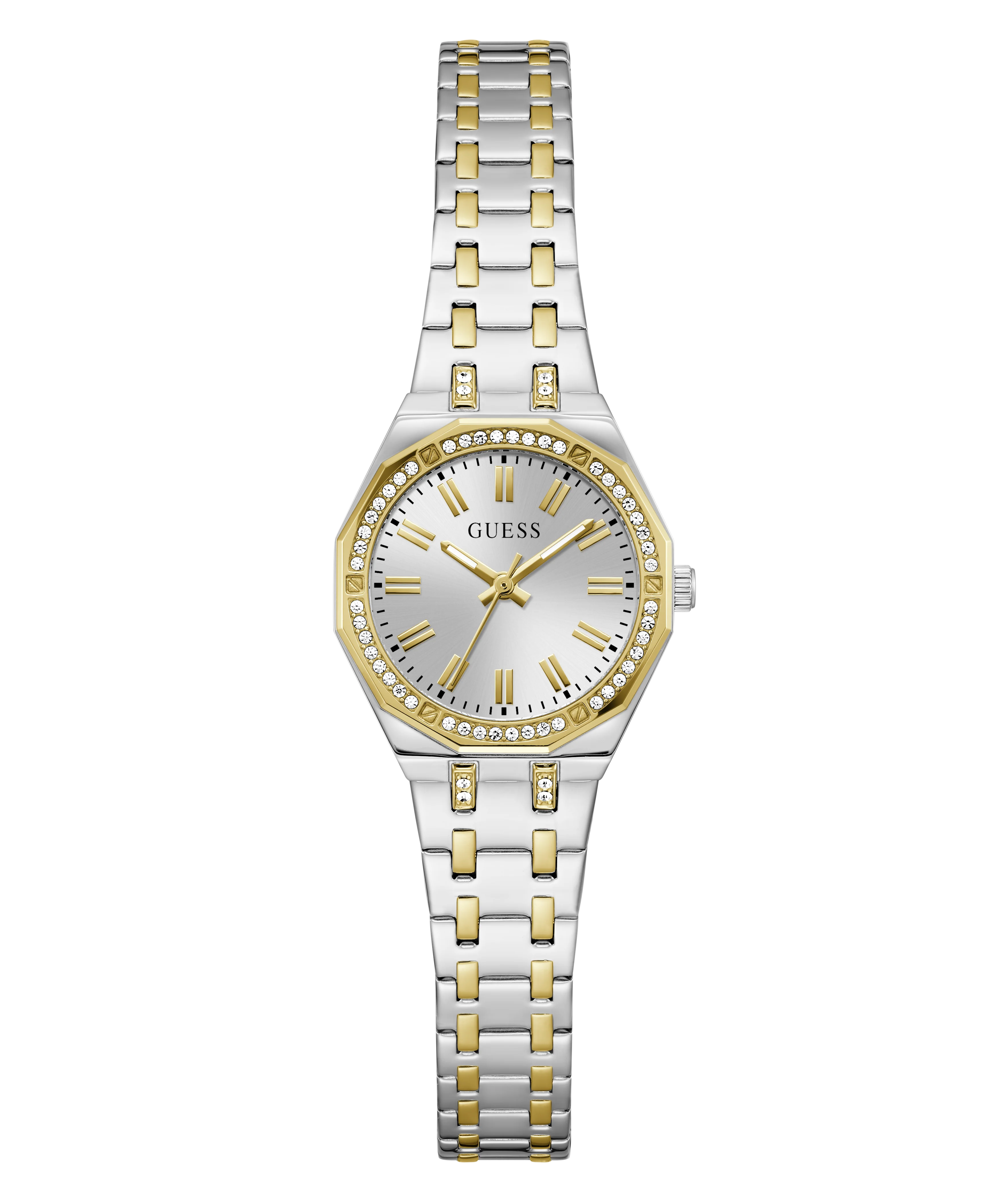 GUESS Ladies Pixie 2-Tone Analog Watch - Image 4