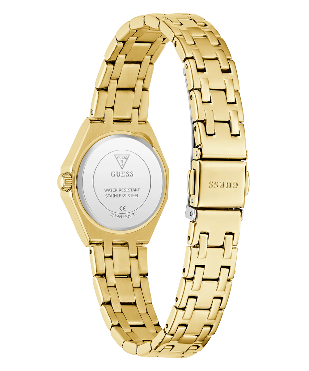 GUESS Ladies Pixie Gold Tone Analog Watch - Image 7