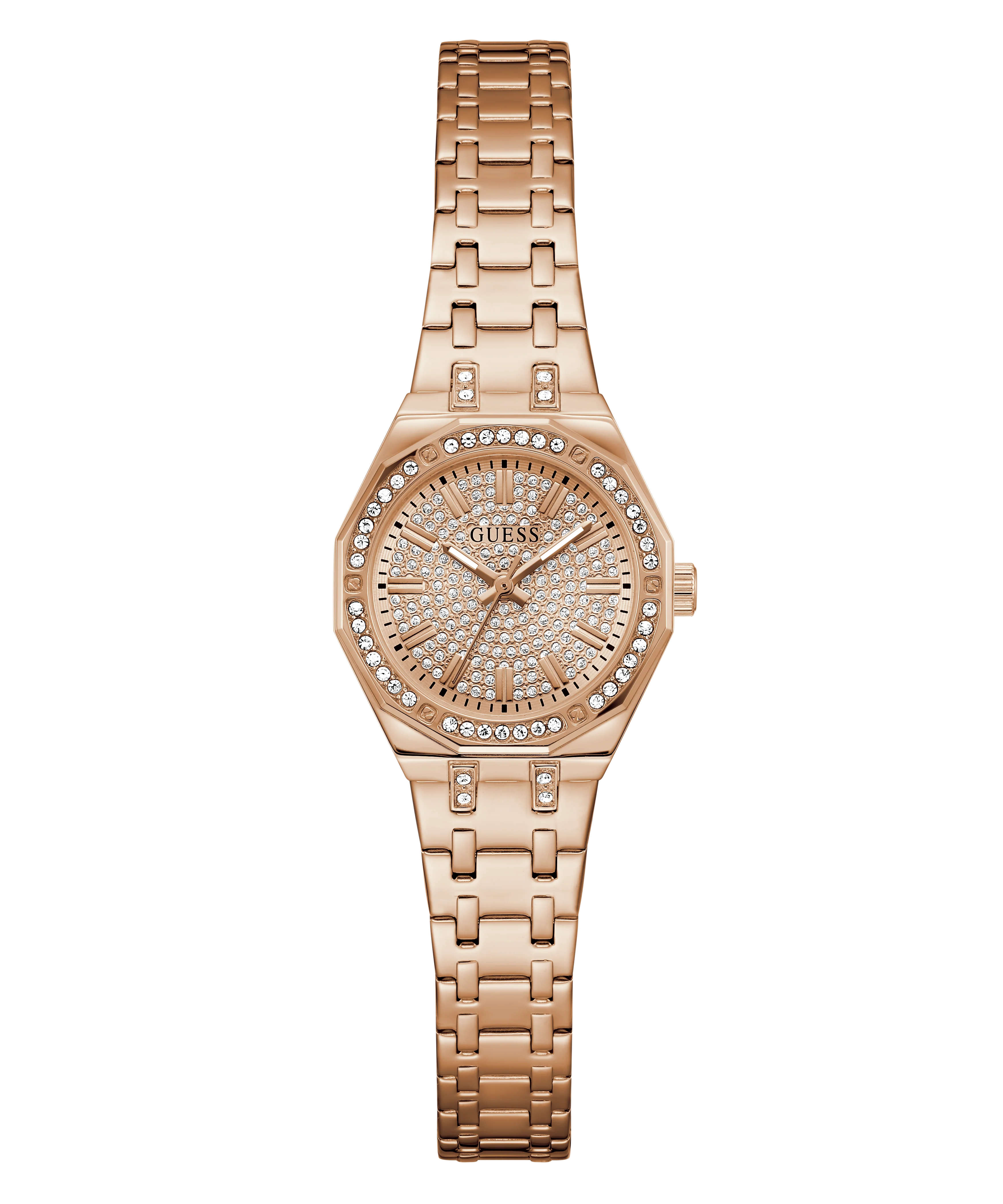 GUESS Ladies Pixie Rose Gold Tone Analog Watch - Image 5
