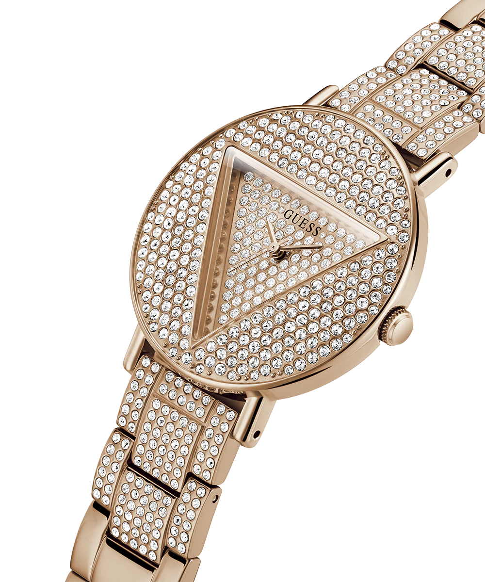 GUESS Ladies Rose Gold Analog Watch - Image 2