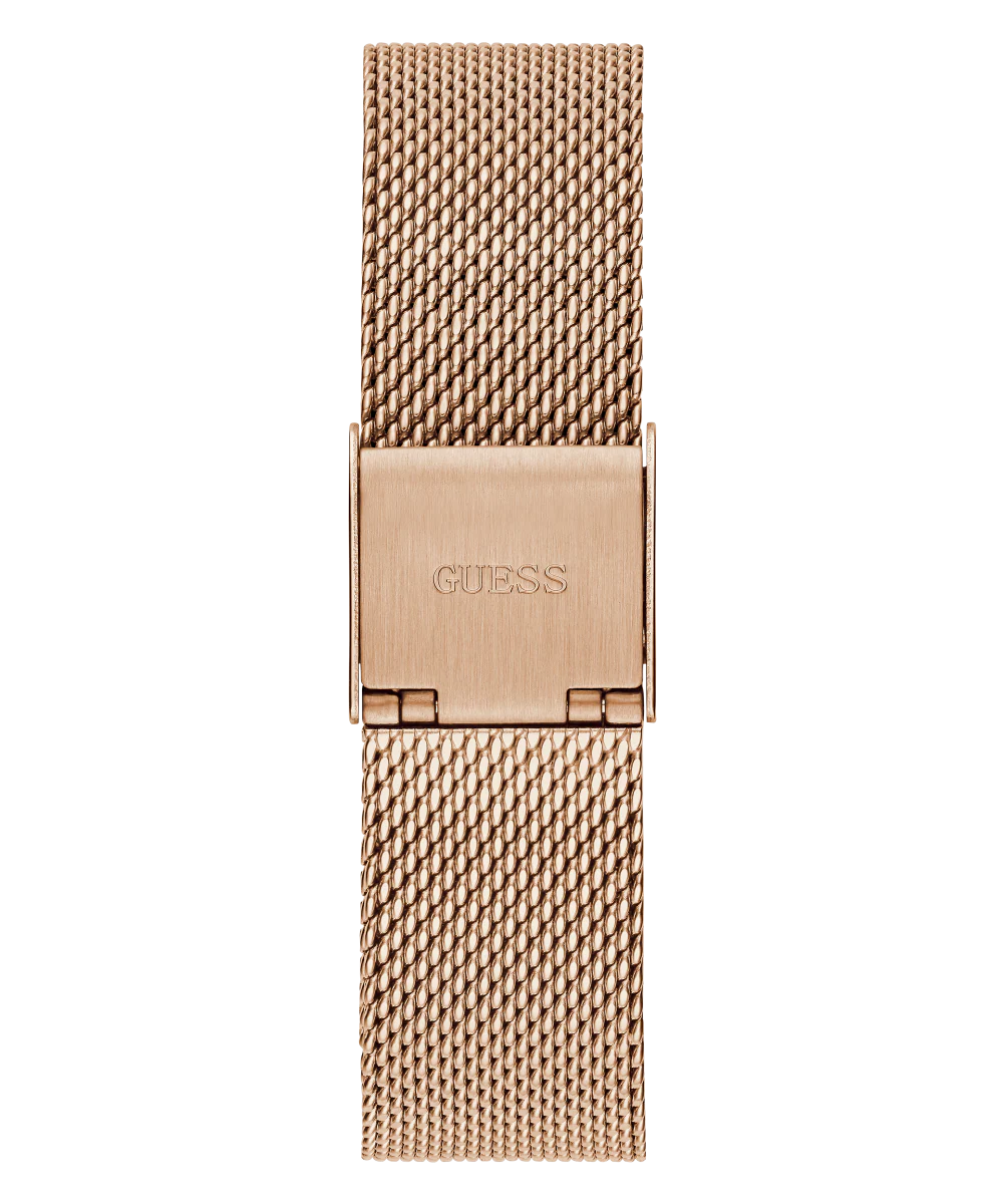 GUESS Ladies Rose Gold Tone Analog Watch - Image 8