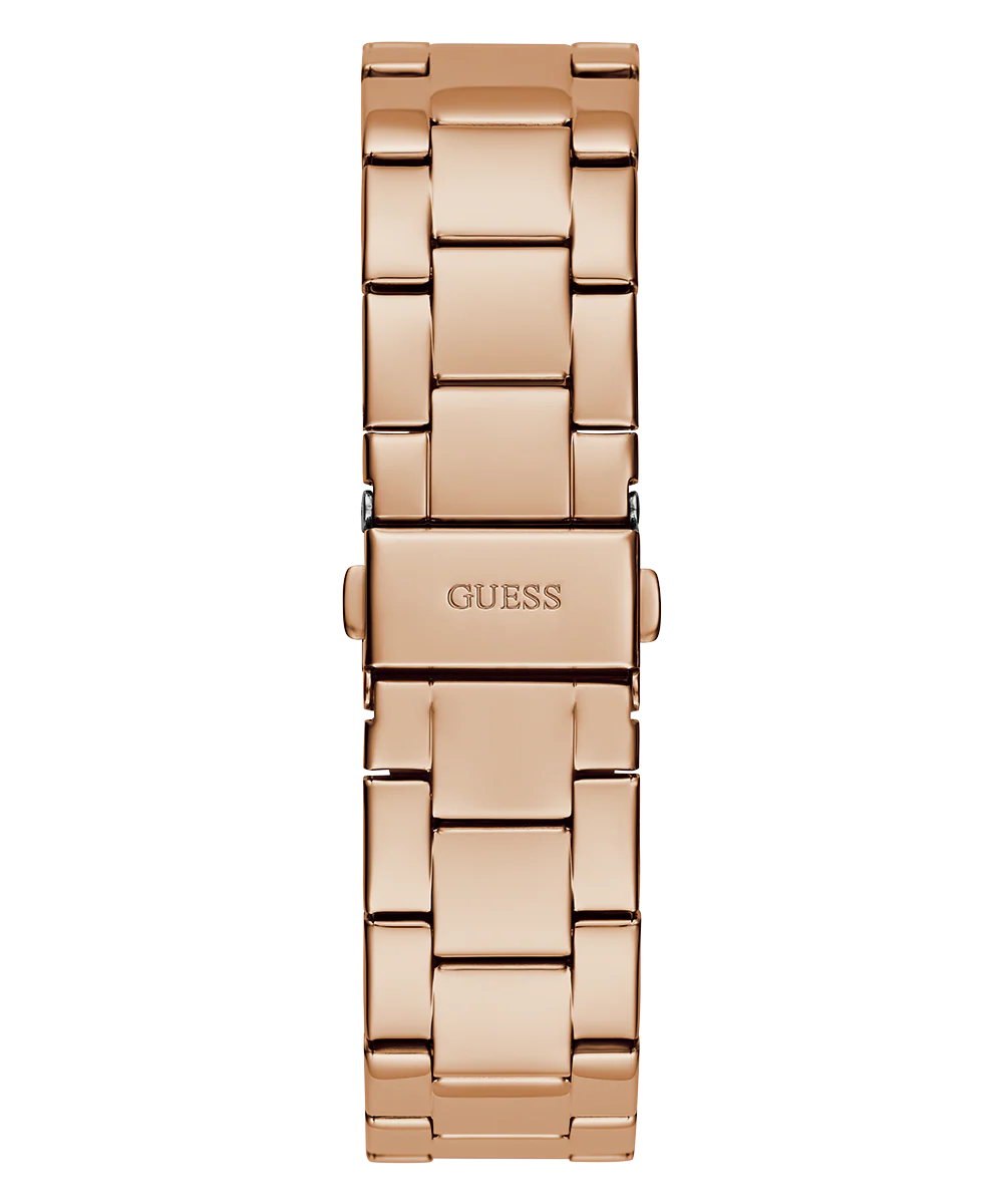GUESS Ladies Rose Gold Tone Analog Watch - Image 5