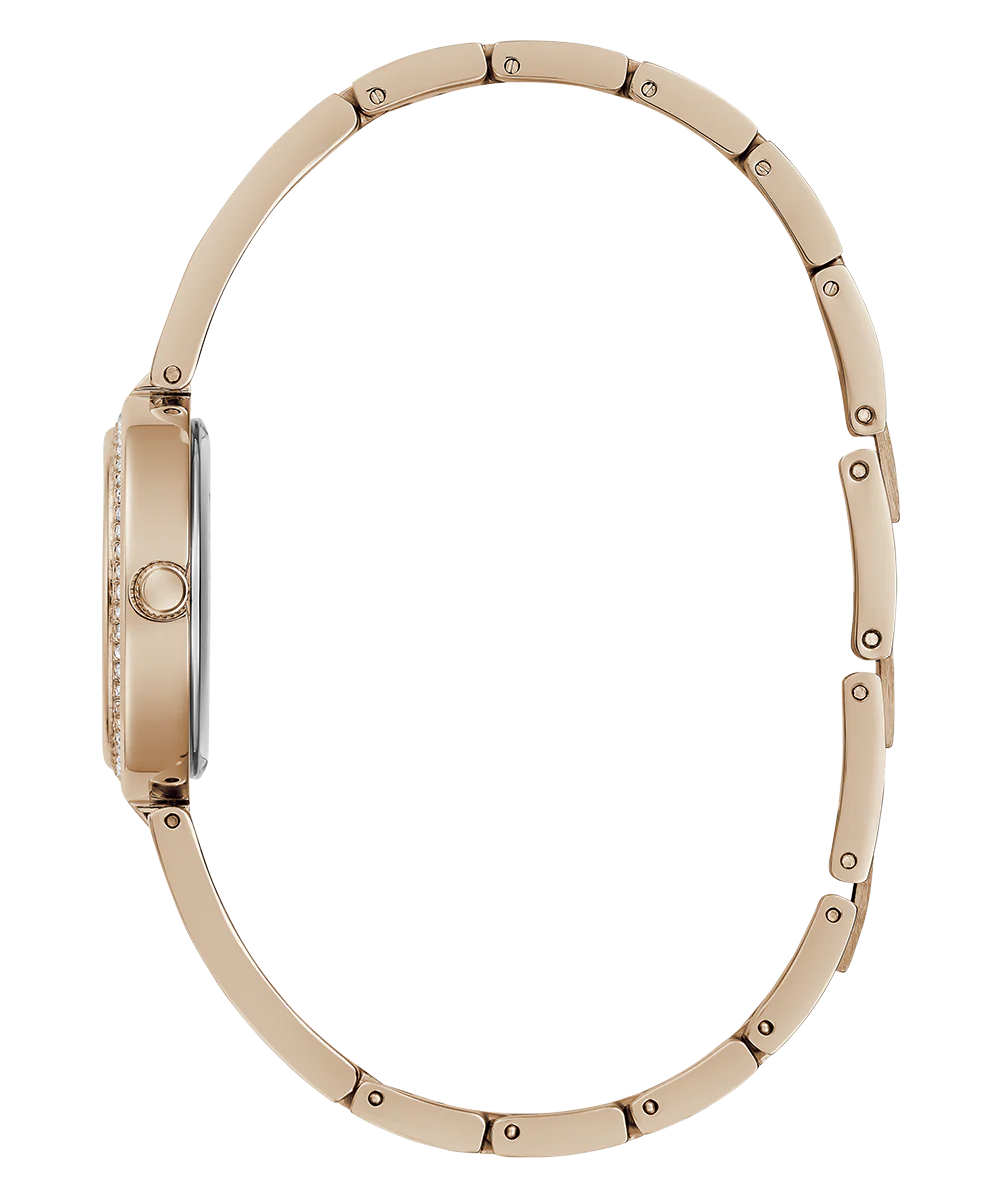 GUESS Ladies Rose Gold Tone Analog Watch - Image 9