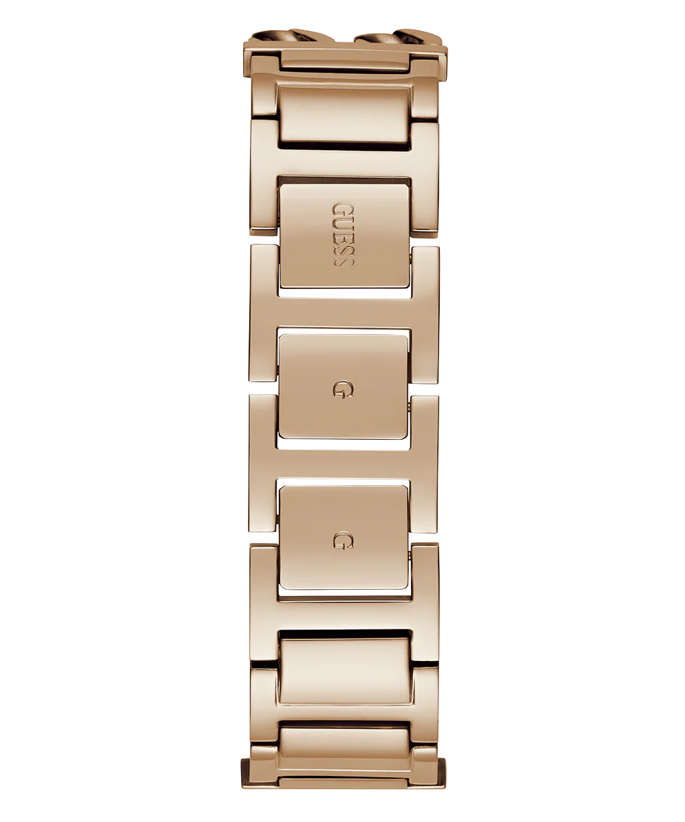 GUESS Ladies Rose Gold Tone Analog Watch - Image 5