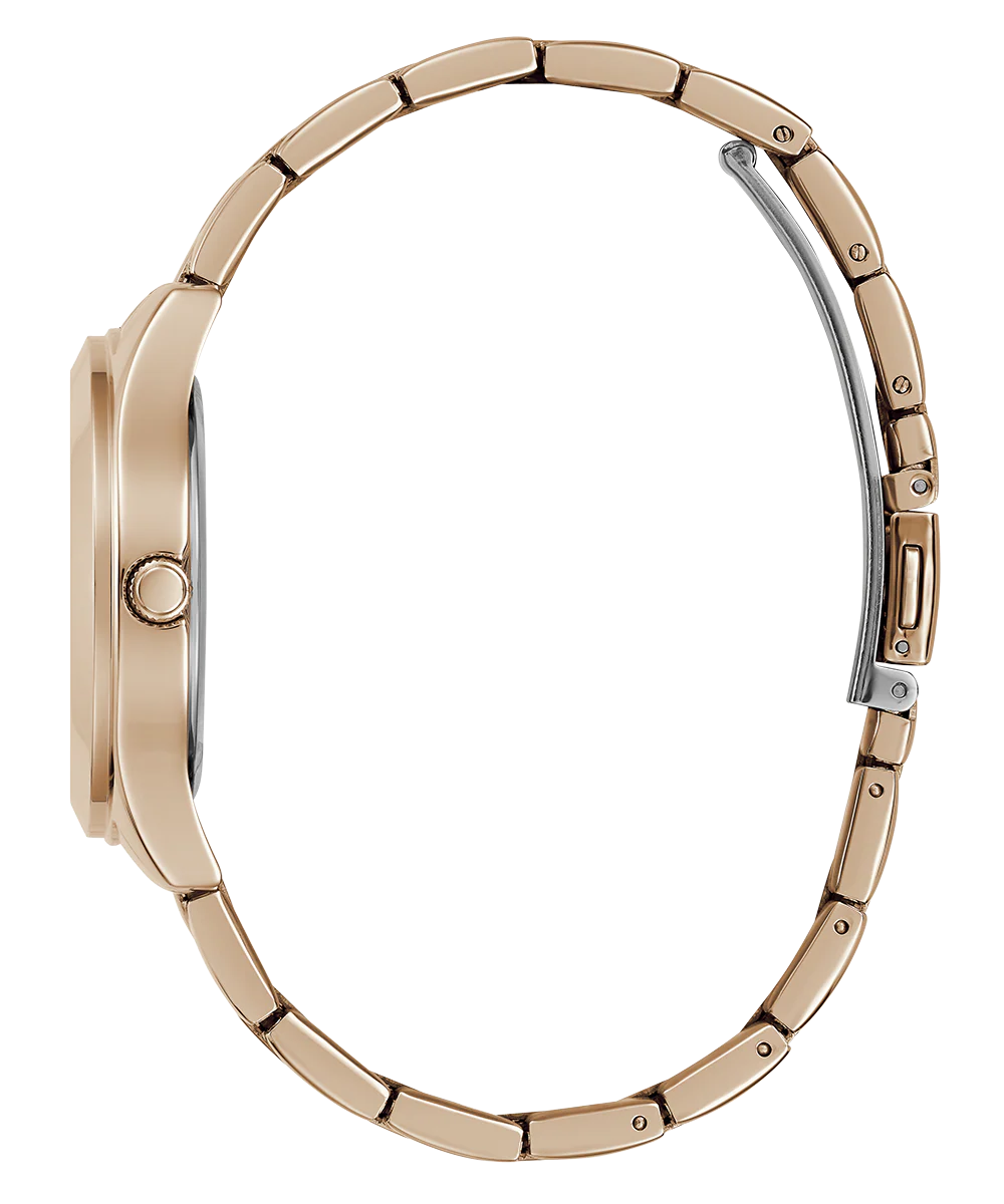 GUESS Ladies Rose Gold Tone Analog Watch - Image 7