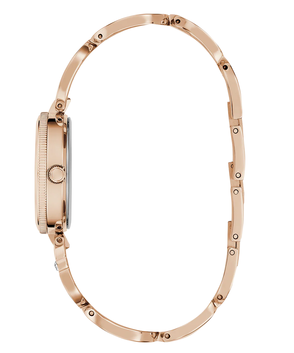 GUESS Ladies Rose Gold Tone Analog Watch - Image 8