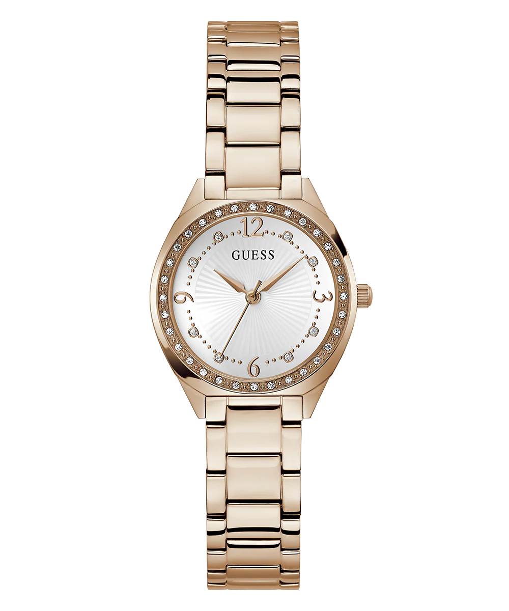 GUESS Ladies Rose Gold Tone Analog Watch - Image 3