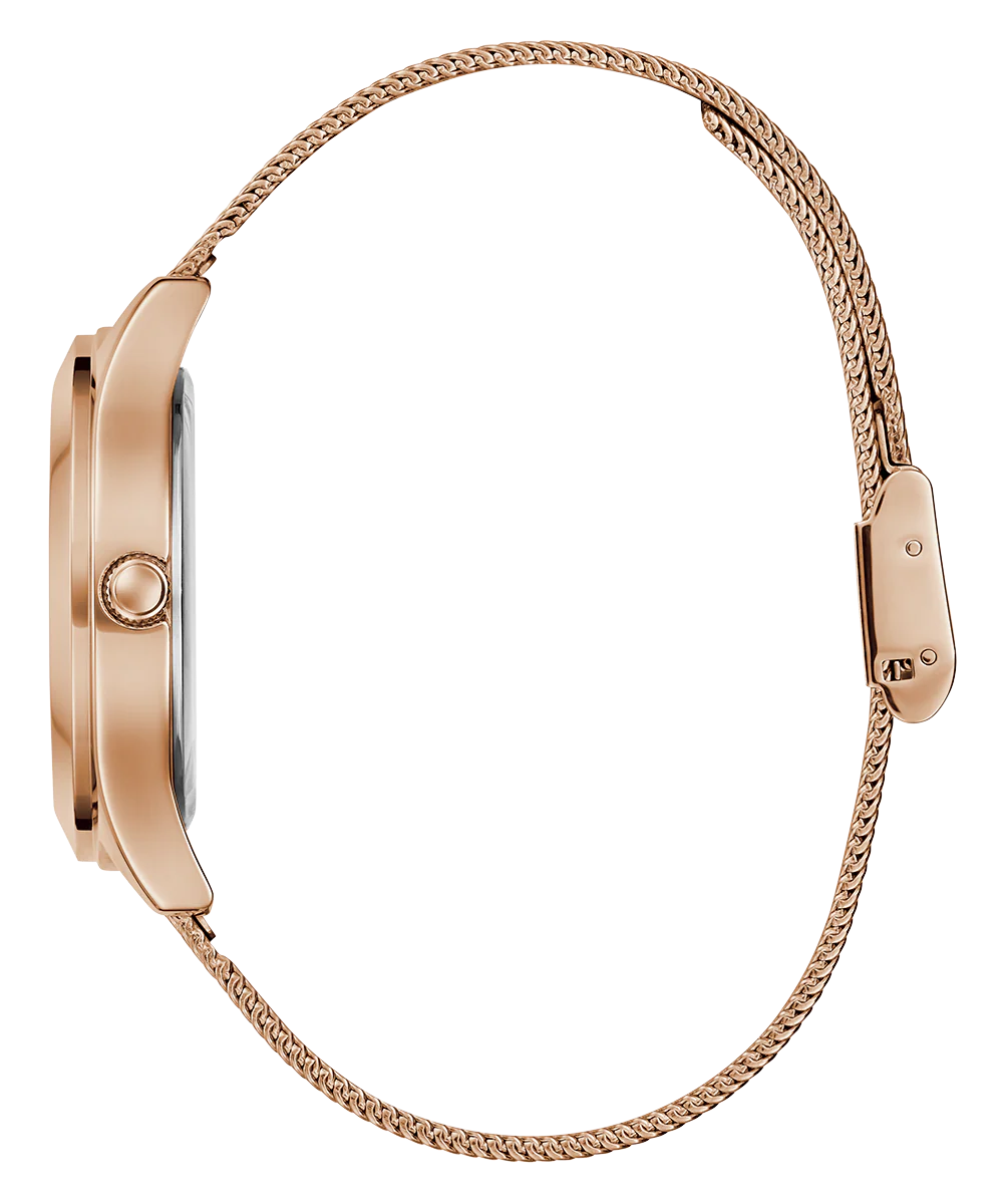 GUESS Ladies Rose Gold Tone Analog Watch - Image 8