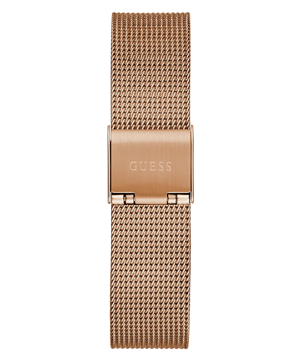 GUESS Ladies Rose Gold Tone Analog Watch - Image 9