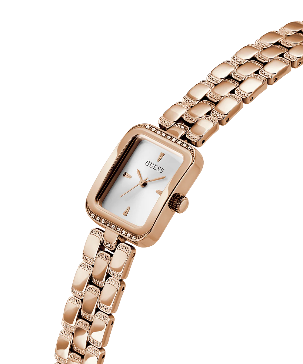 GUESS Ladies Rose Gold Tone Analog Watch - Image 2