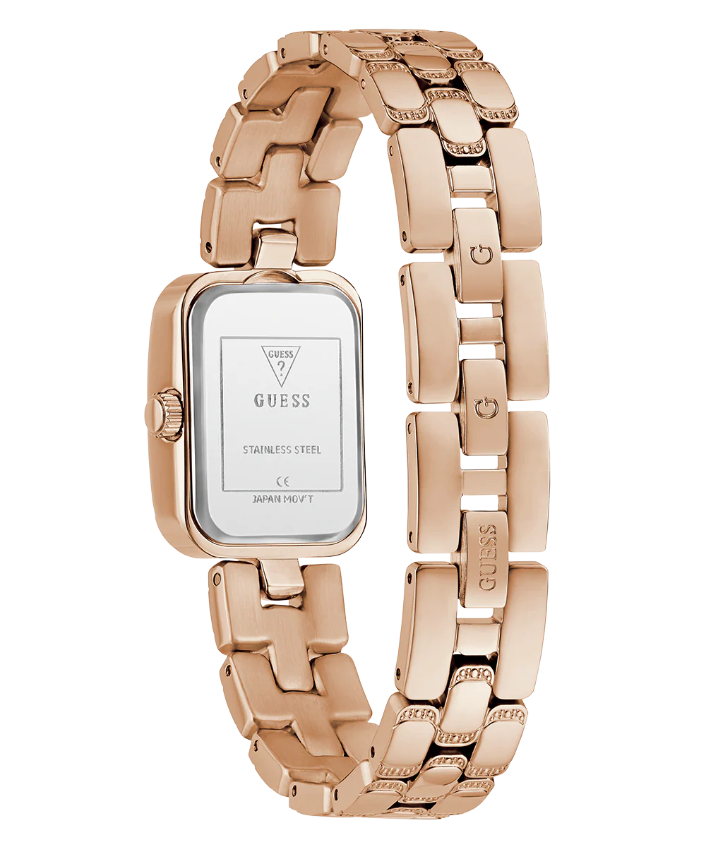 GUESS Ladies Rose Gold Tone Analog Watch - Image 6