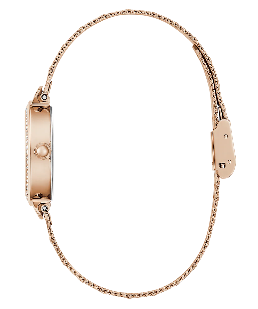 GUESS Ladies Rose Gold Tone Analog Watch - Image 8
