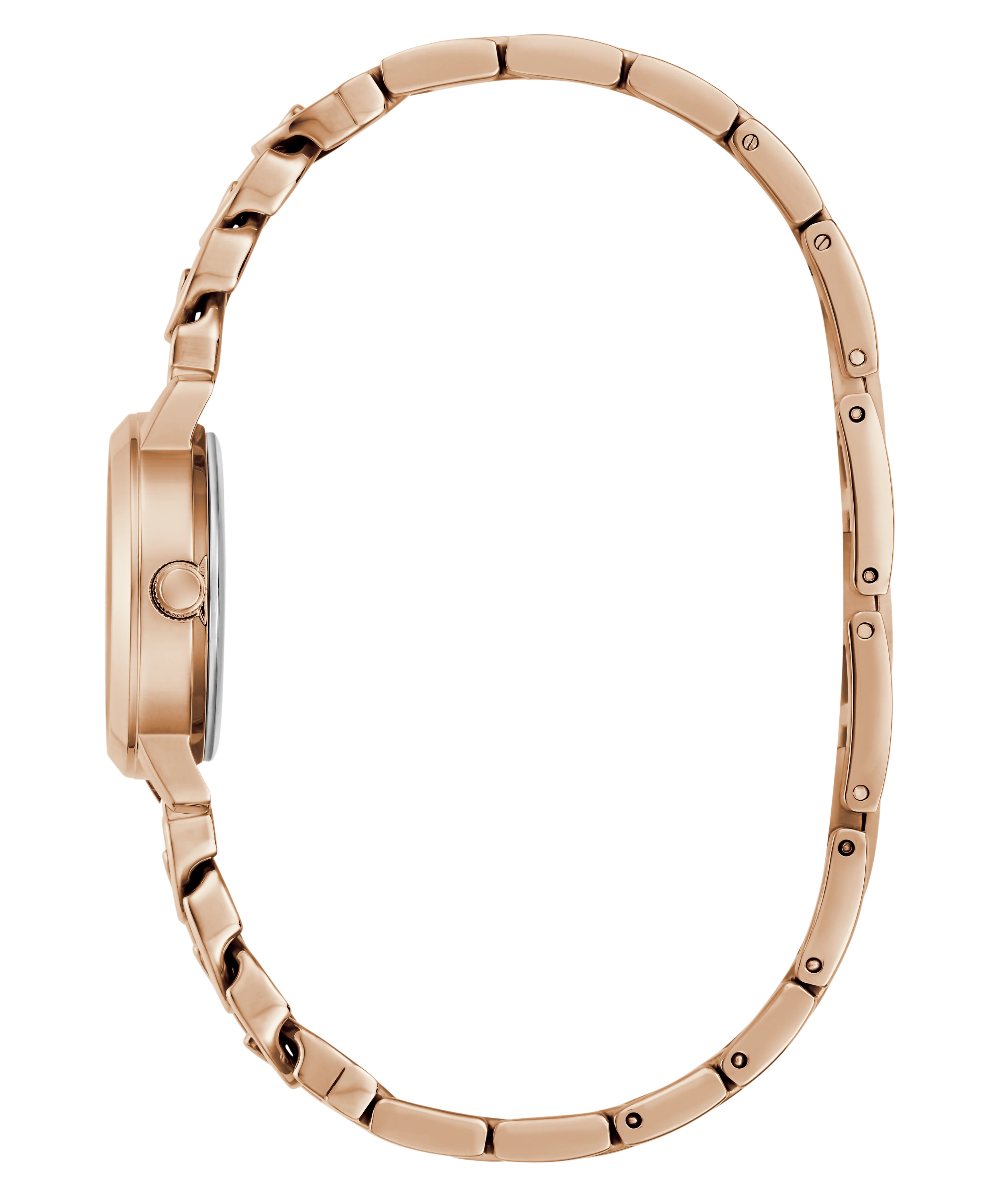 GUESS Ladies Rose Gold Tone Analog Watch - Image 7