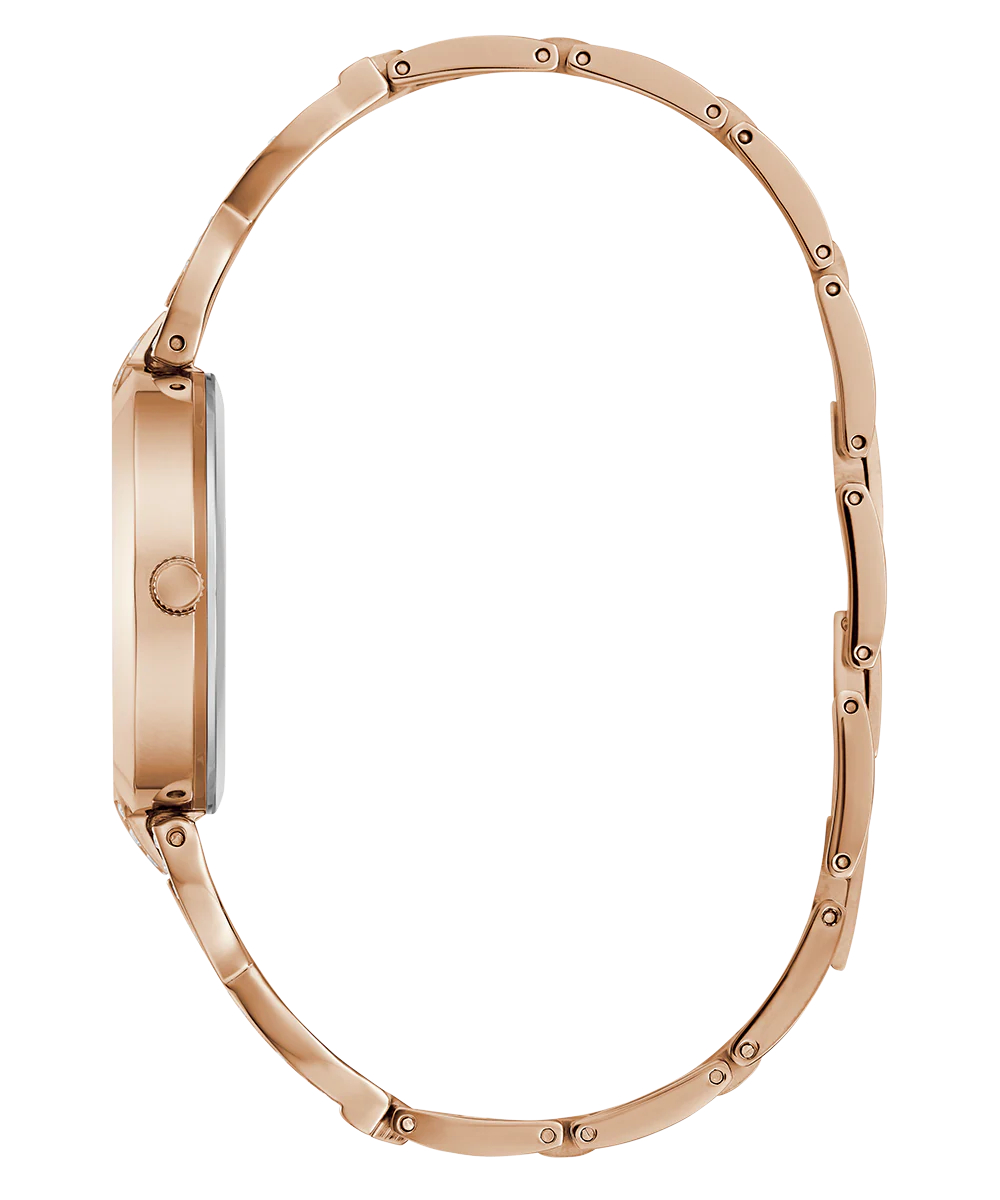 GUESS Ladies Rose Gold Tone Analog Watch - Image 8