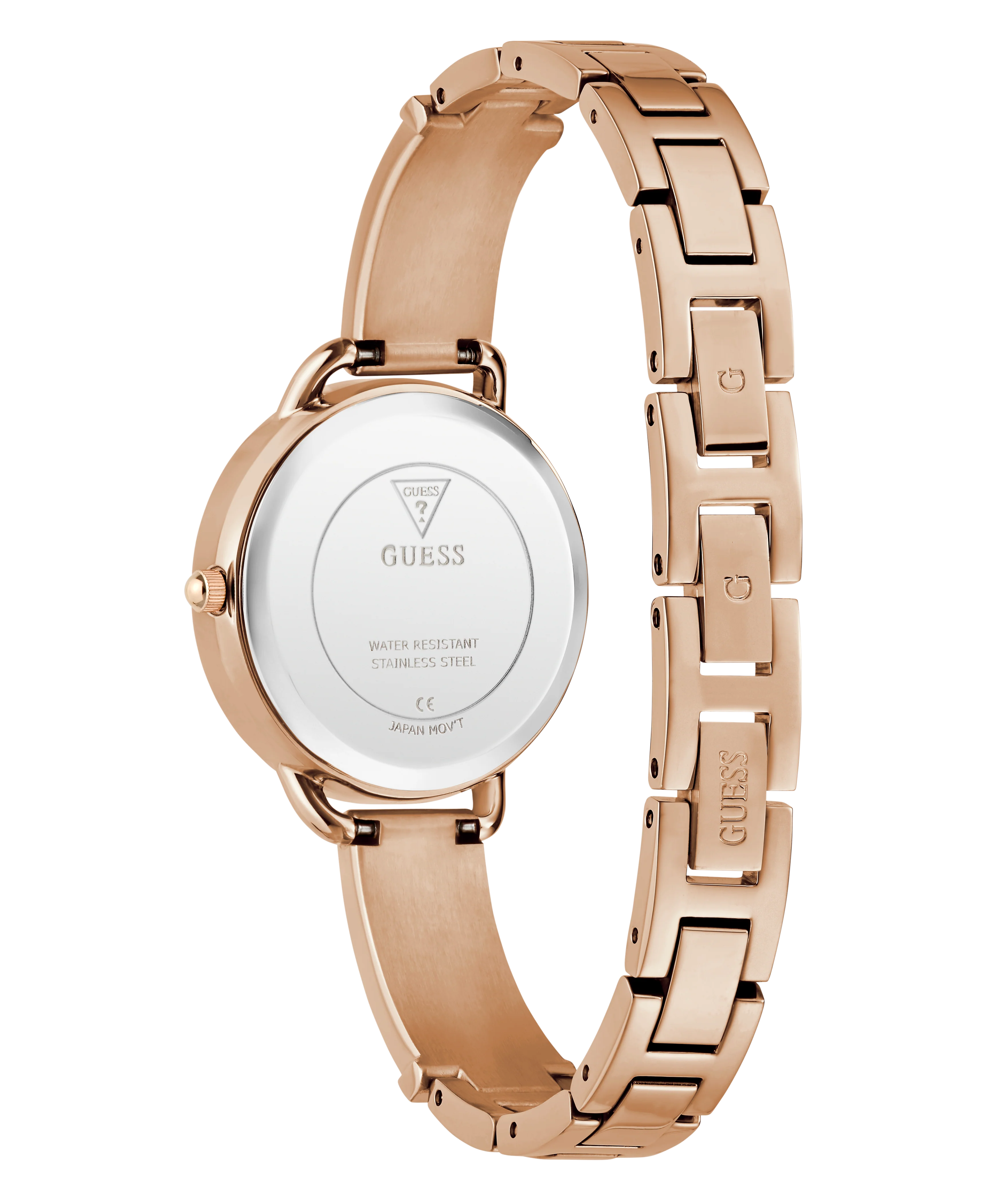 GUESS Ladies Rose Gold Tone Analog Watch - Image 6