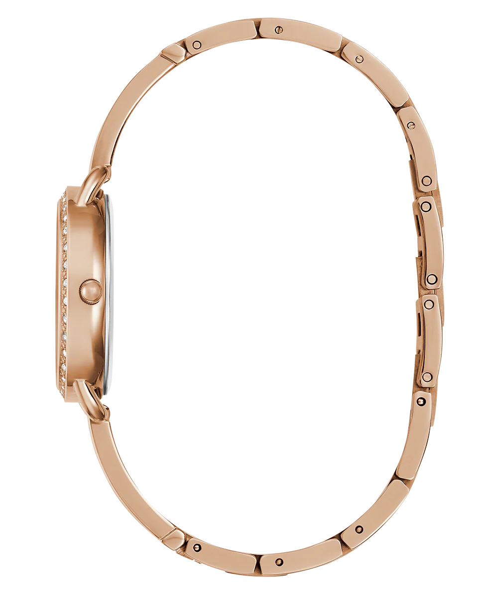 GUESS Ladies Rose Gold Tone Analog Watch - Image 7