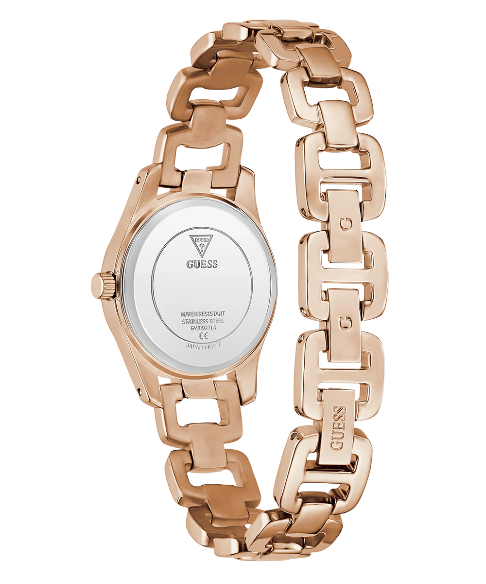 GUESS Ladies Rose Gold Tone Analog Watch - Image 7
