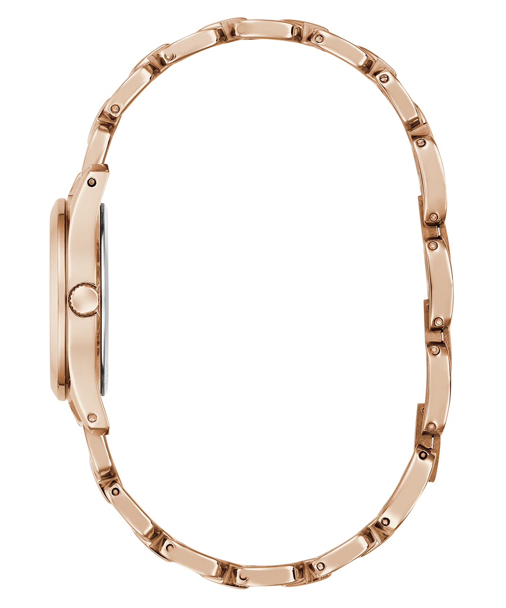 GUESS Ladies Rose Gold Tone Analog Watch - Image 8