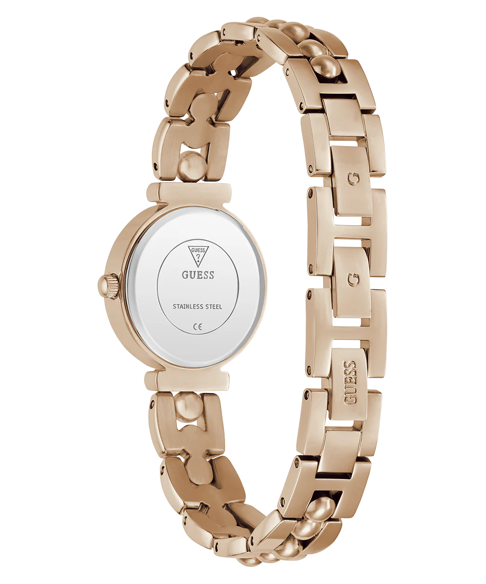GUESS Ladies Rose Gold Tone Analog Watch - Image 7