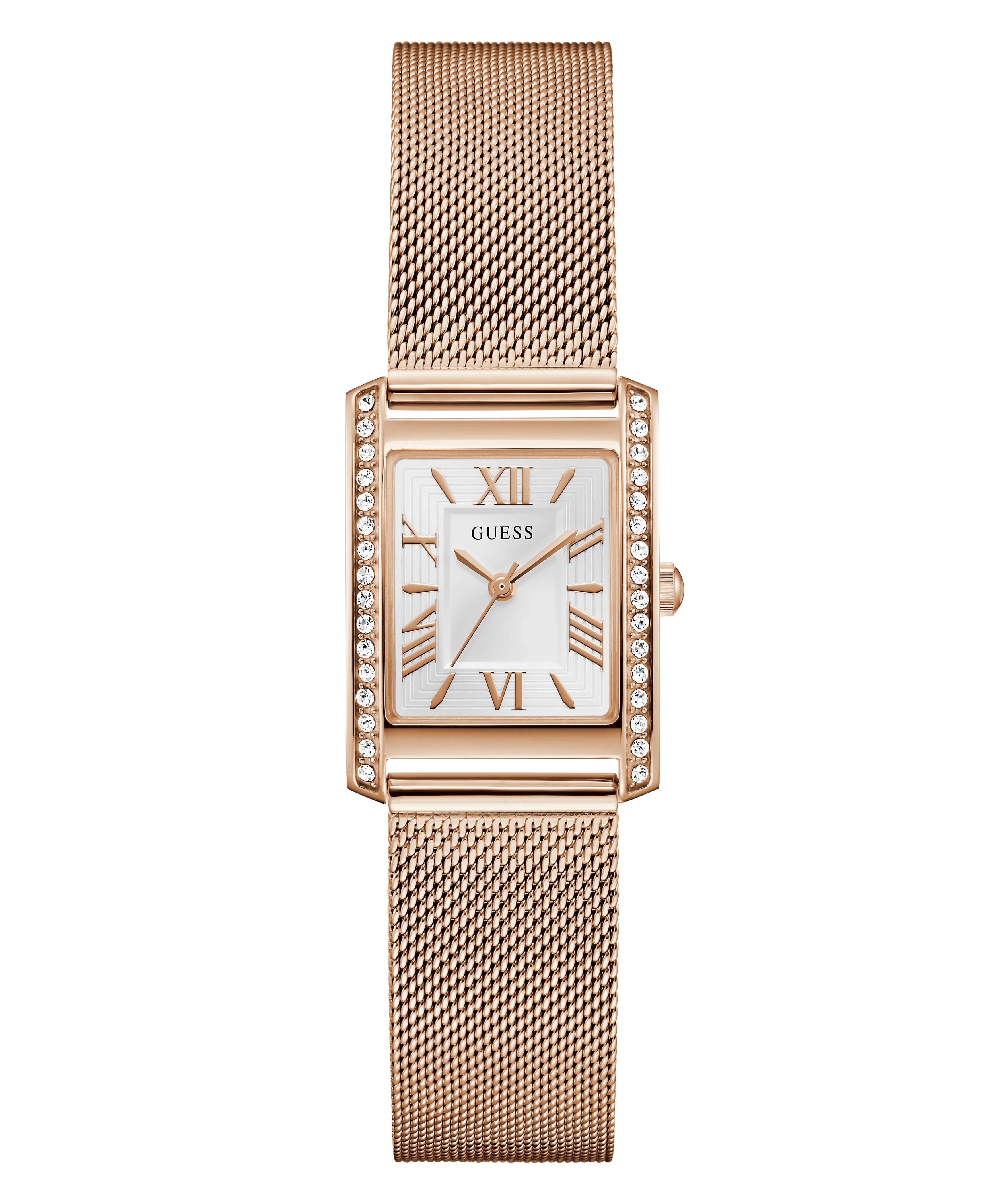 GUESS Ladies Rose Gold Tone Analog Watch - Image 6
